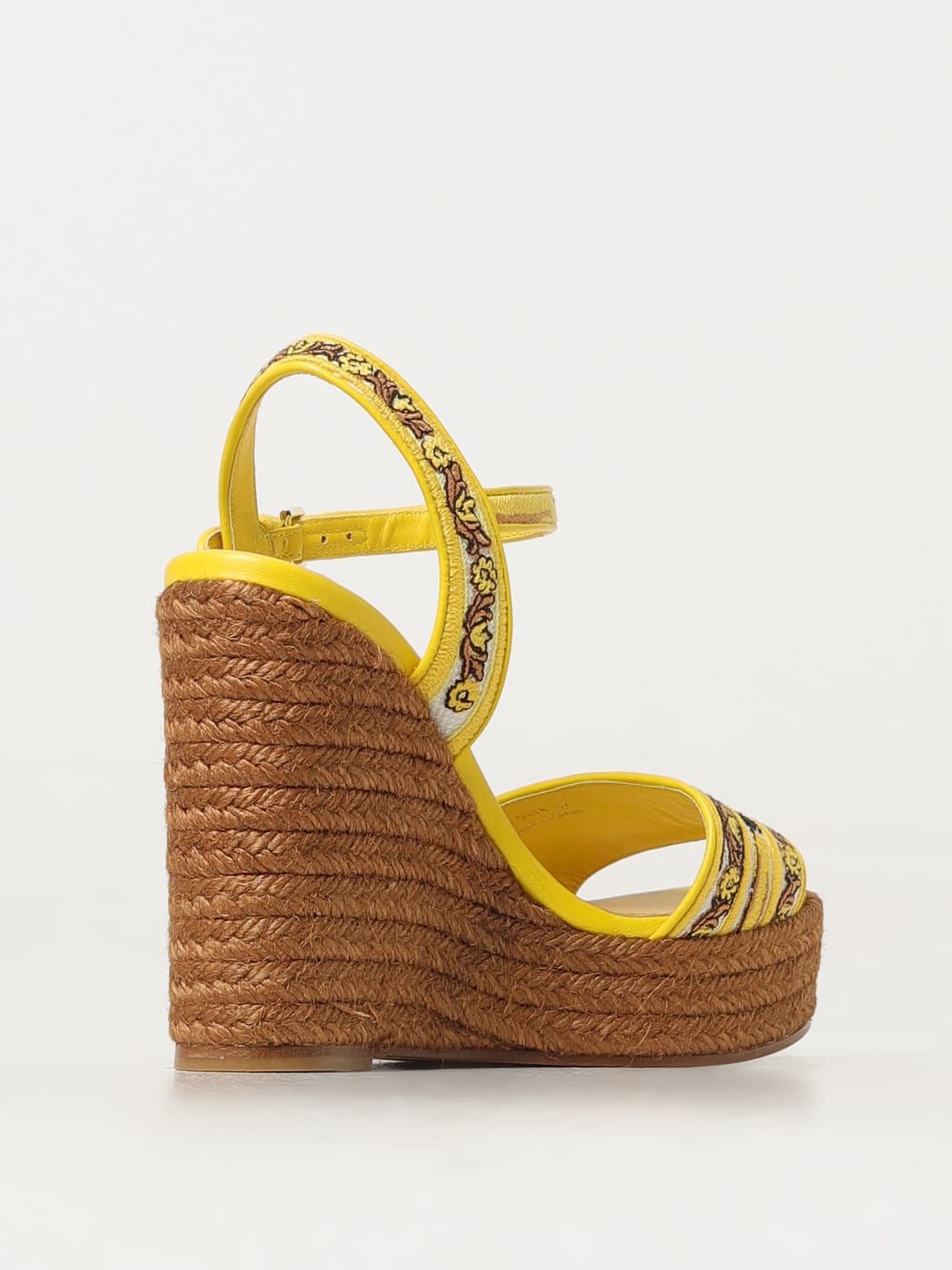 DOLCE & GABBANA WEDGE SHOES: Shoes woman Dolce & Gabbana, Yellow - Img 3