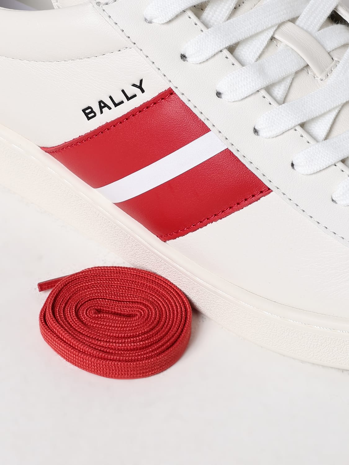 BALLY SNEAKERS: Sneakers herren Bally, Weiß - Img 4