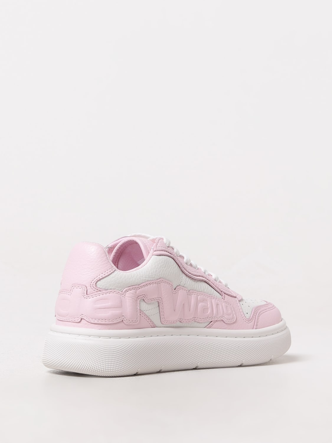 ALEXANDER WANG SNEAKERS: Sneakers Alexander Wang in pelle martellata , Rosa - Img 3