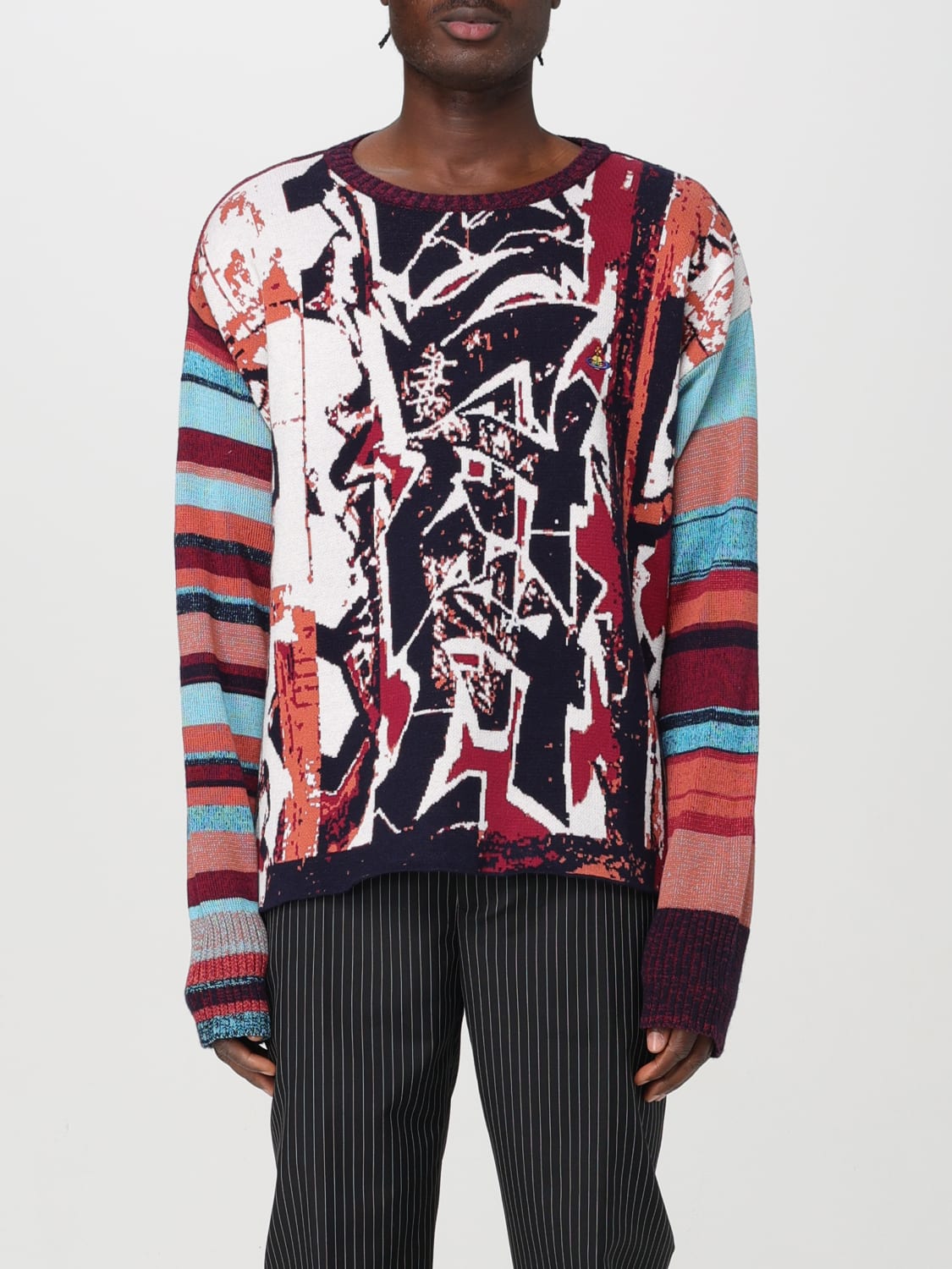 VIVIENNE WESTWOOD SWEATER: Sweater men Vivienne Westwood, Multicolor - Img 1