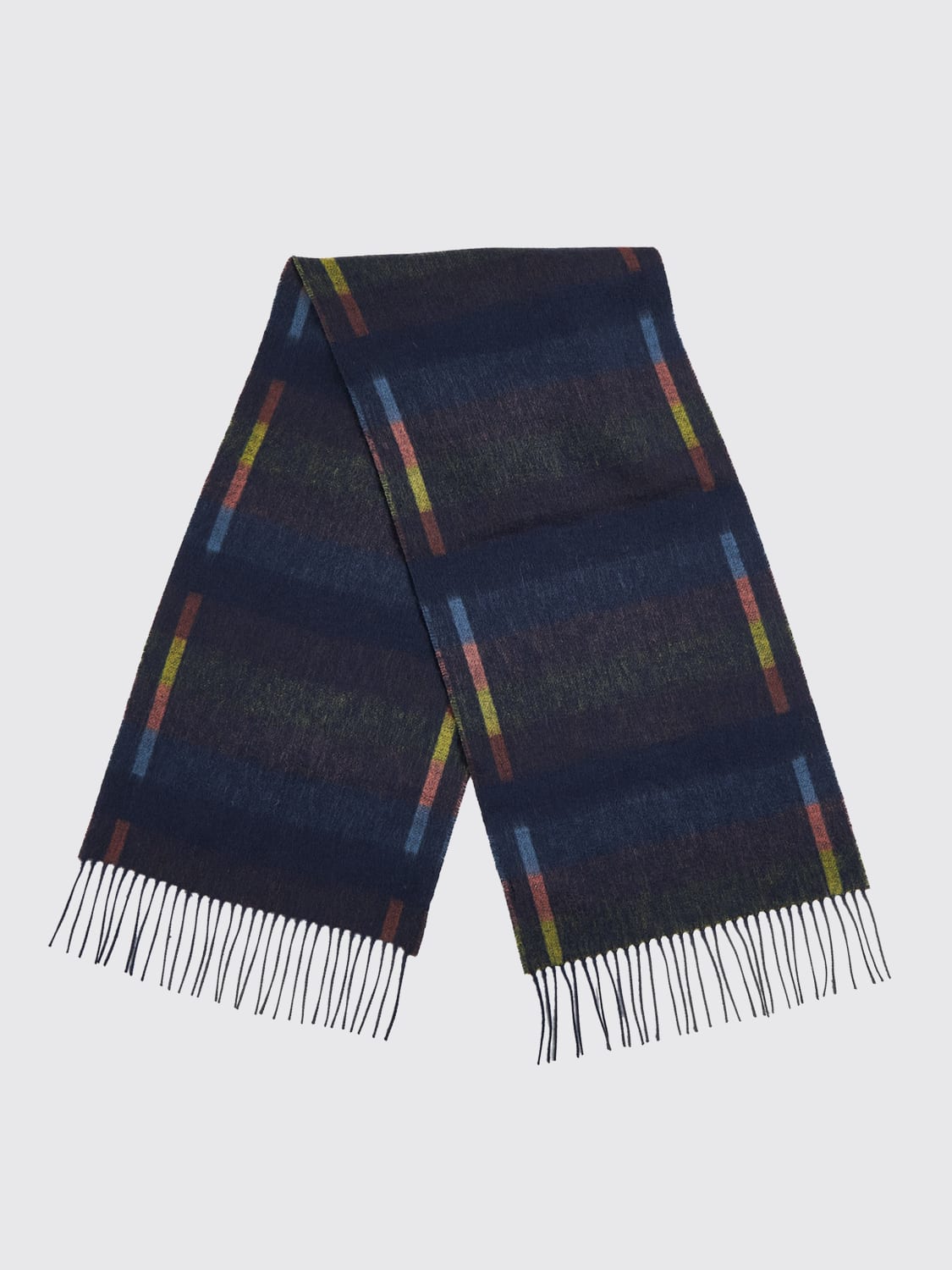 PAUL SMITH SCARF: Scarf men Paul Smith, Blue - Img 2