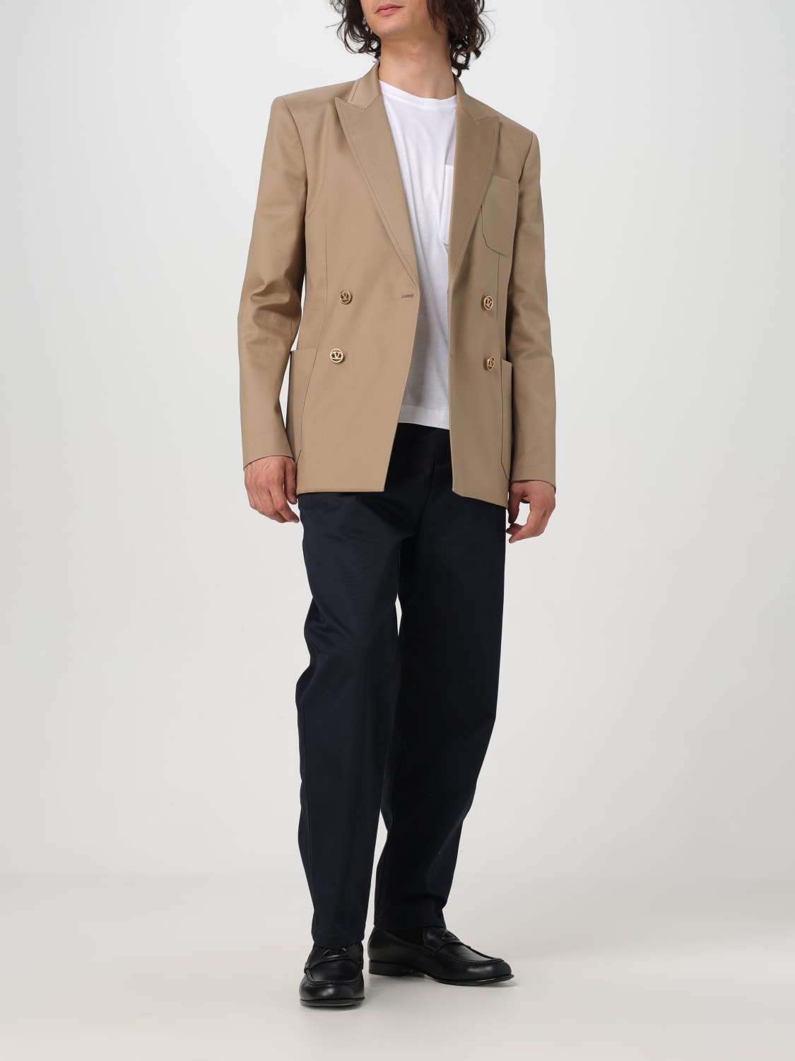 VALENTINO PANTS: Pants men Valentino, Blue - Img 2