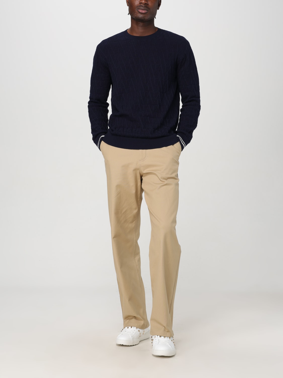 VALENTINO SWEATER: Sweater men Valentino, Blue - Img 2