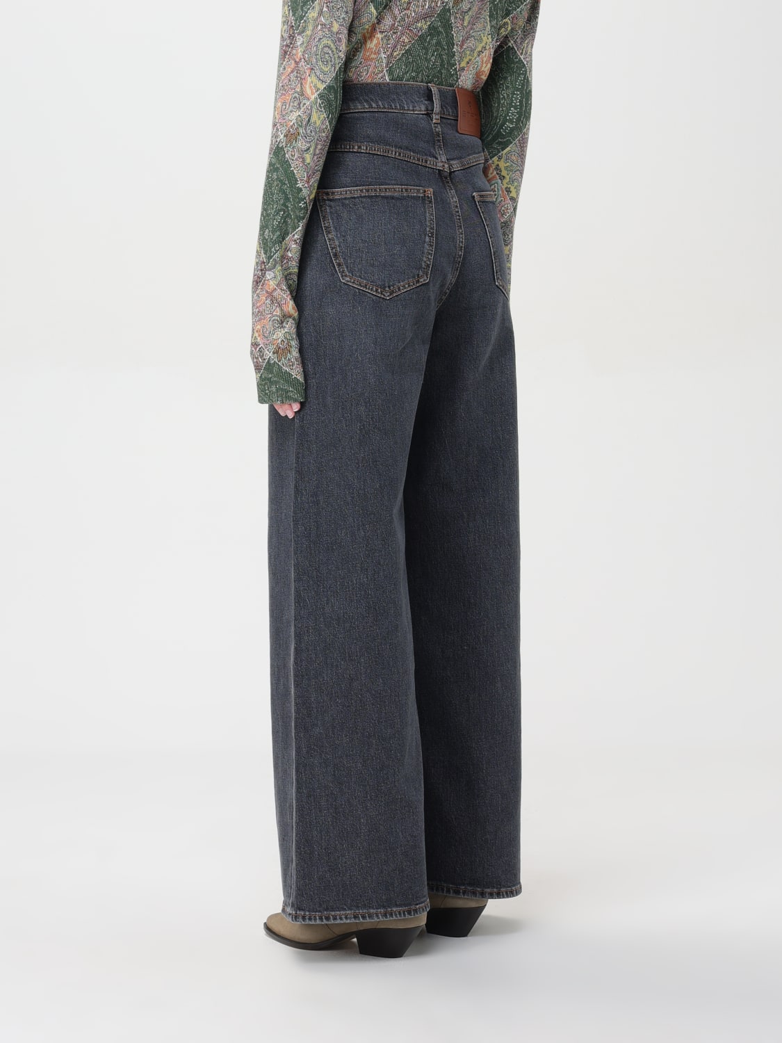 ETRO JEANS: Jeans femme Etro, Gris - Img 3