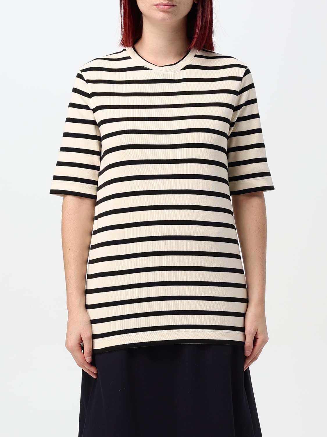 Giglio T-shirt a righe Jil Sander