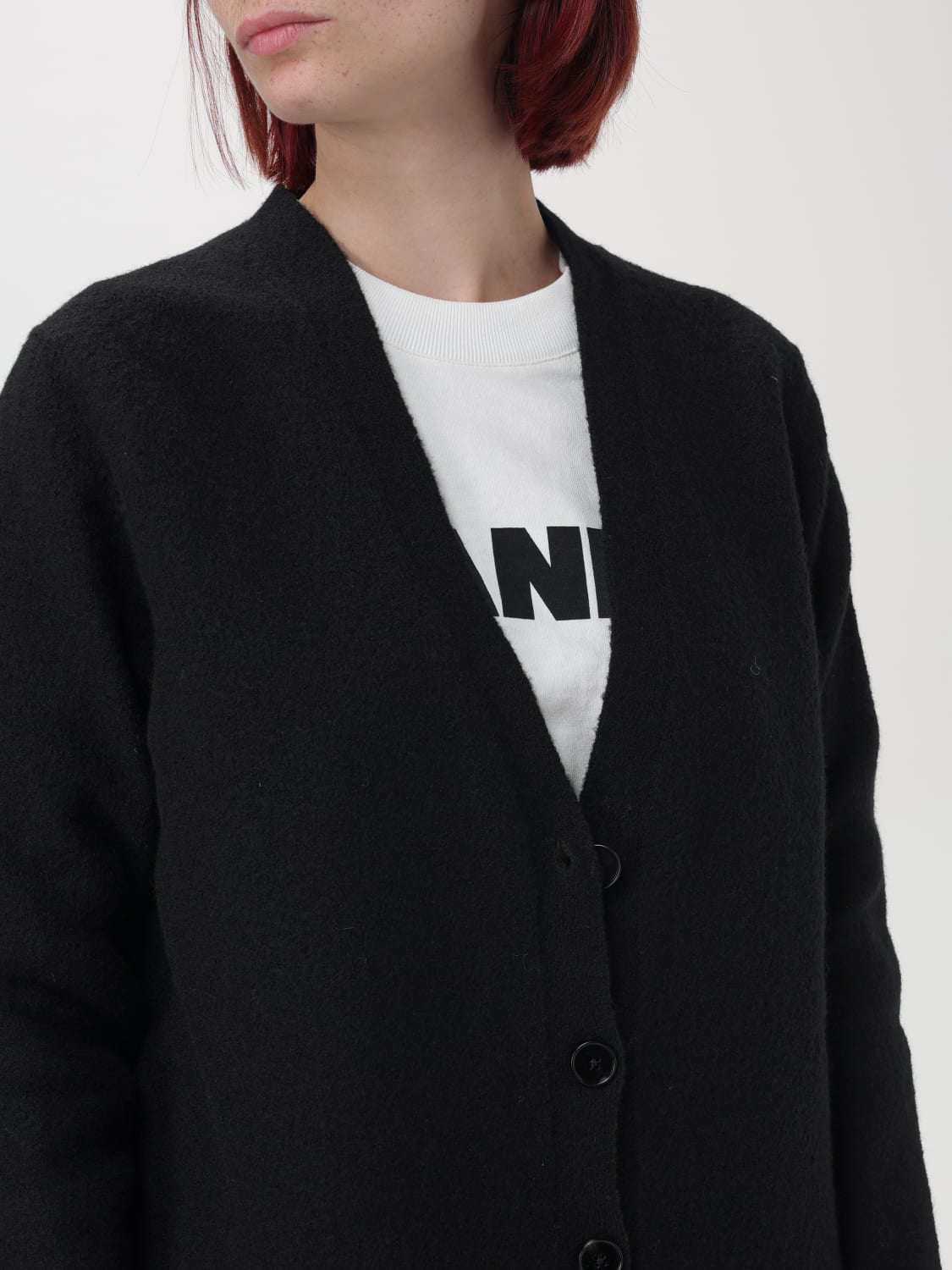 JIL SANDER CARDIGAN: Sweater woman Jil Sander, Black - Img 5