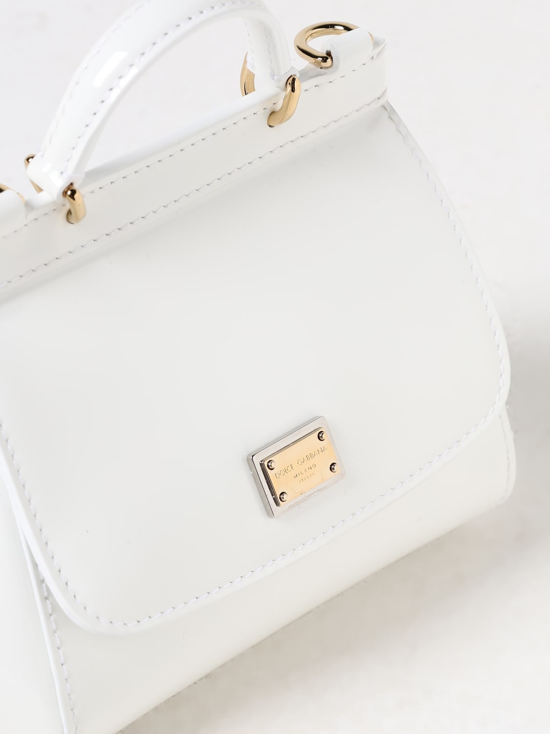 DOLCE & GABBANA BAG: Bag kids Dolce & Gabbana, Milk - Img 3