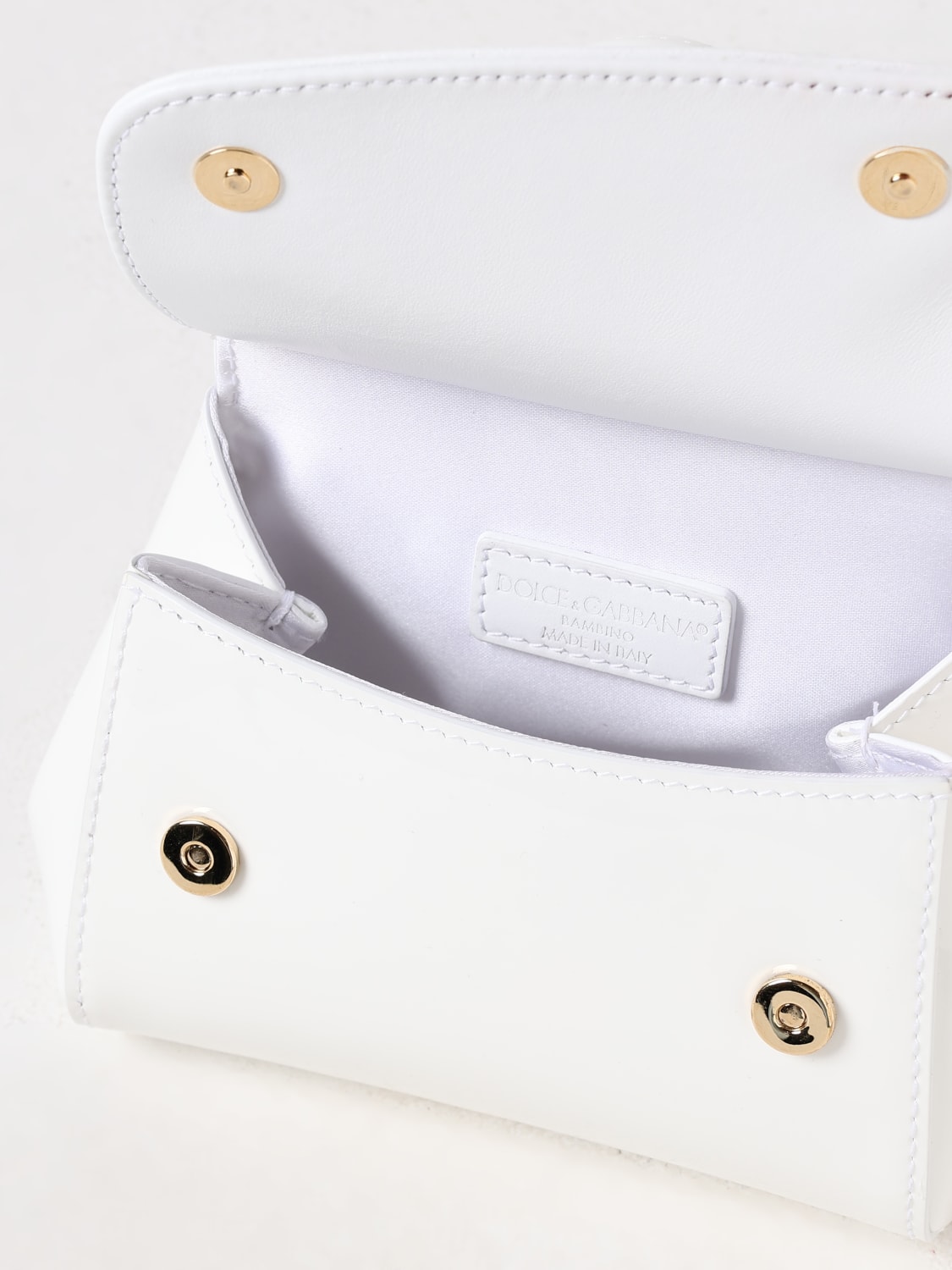 DOLCE & GABBANA BAG: Bag kids Dolce & Gabbana, Milk - Img 4