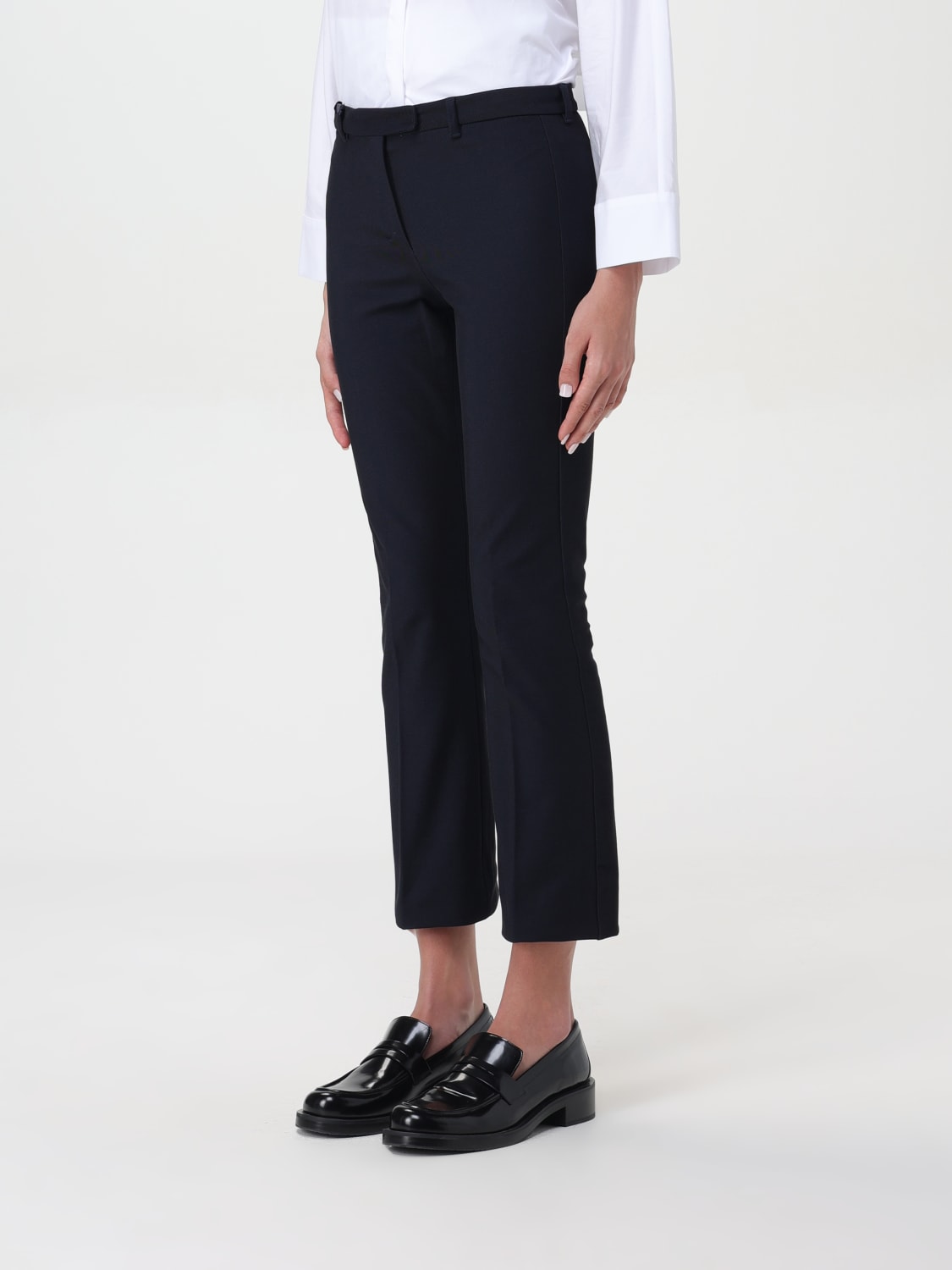 'S MAX MARA PANTS: Pants woman 's Max Mara, Blue - Img 4