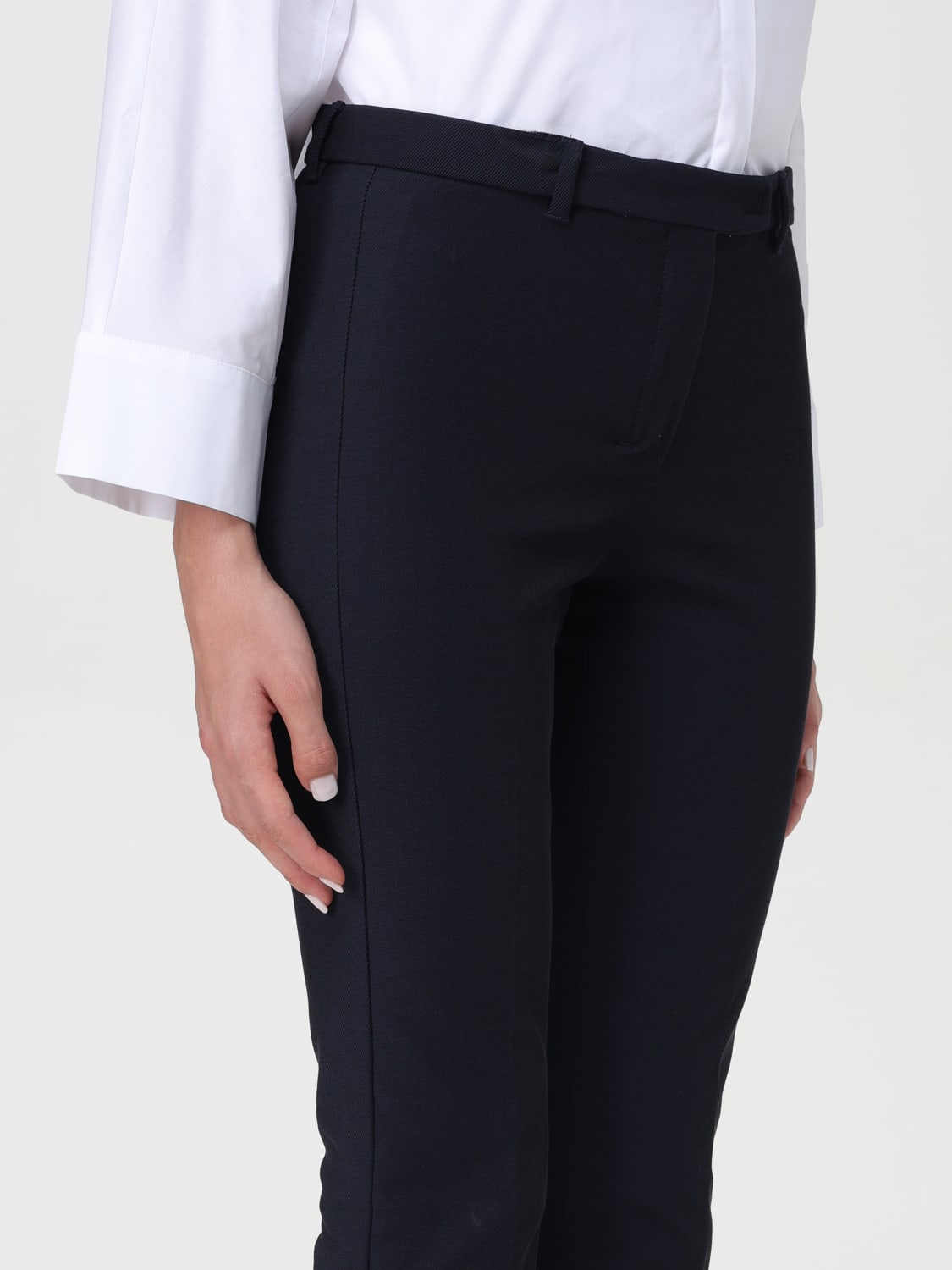 'S MAX MARA PANTS: Pants woman 's Max Mara, Blue - Img 5