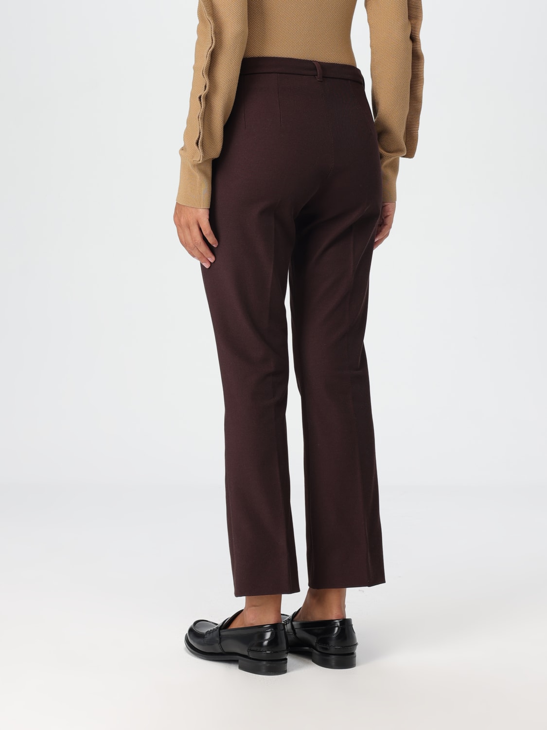 'S MAX MARA PANTALONE: Pantalone crop Umanita 's Max Mara, Viola - Img 2