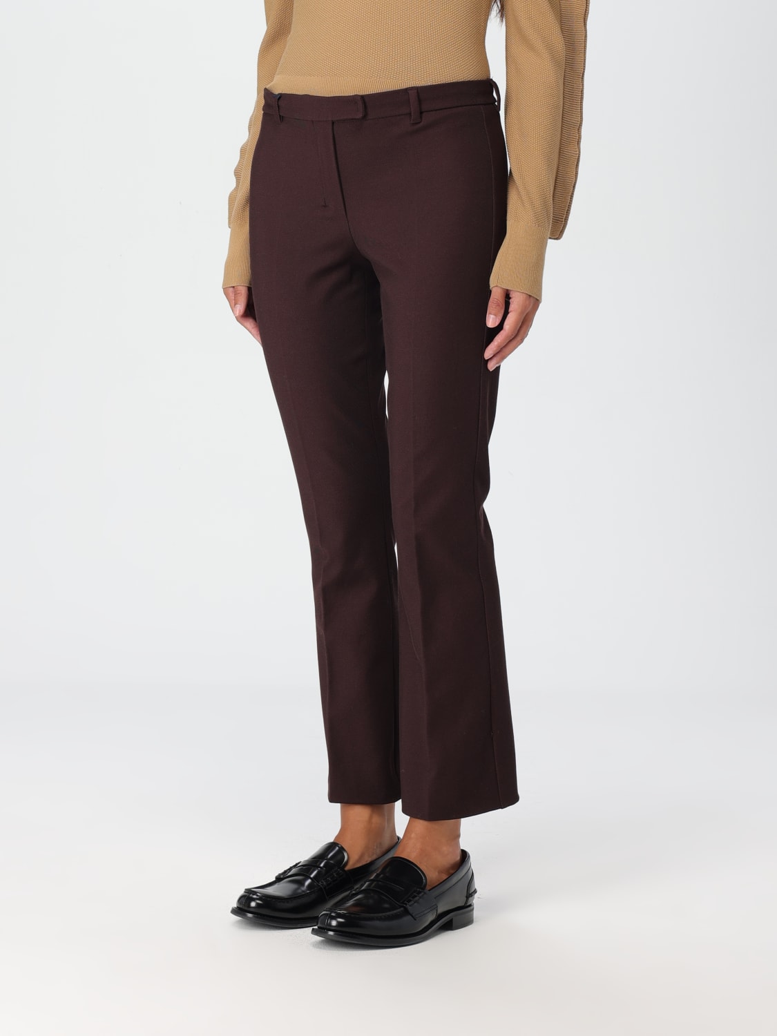 'S MAX MARA PANTALONE: Pantalone crop Umanita 's Max Mara, Viola - Img 3