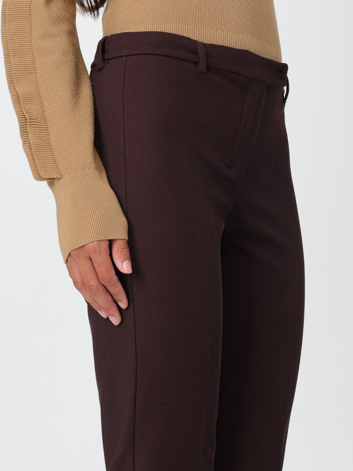 'S MAX MARA PANTALONE: Pantalone crop Umanita 's Max Mara, Viola - Img 4