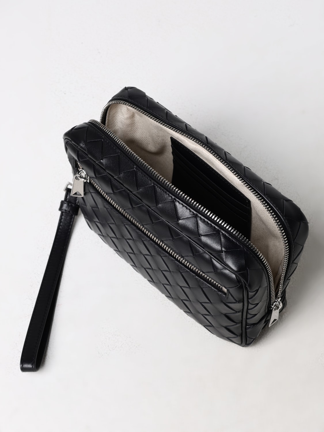 BOTTEGA VENETA: Bags men - Black | Bottega Veneta briefcase