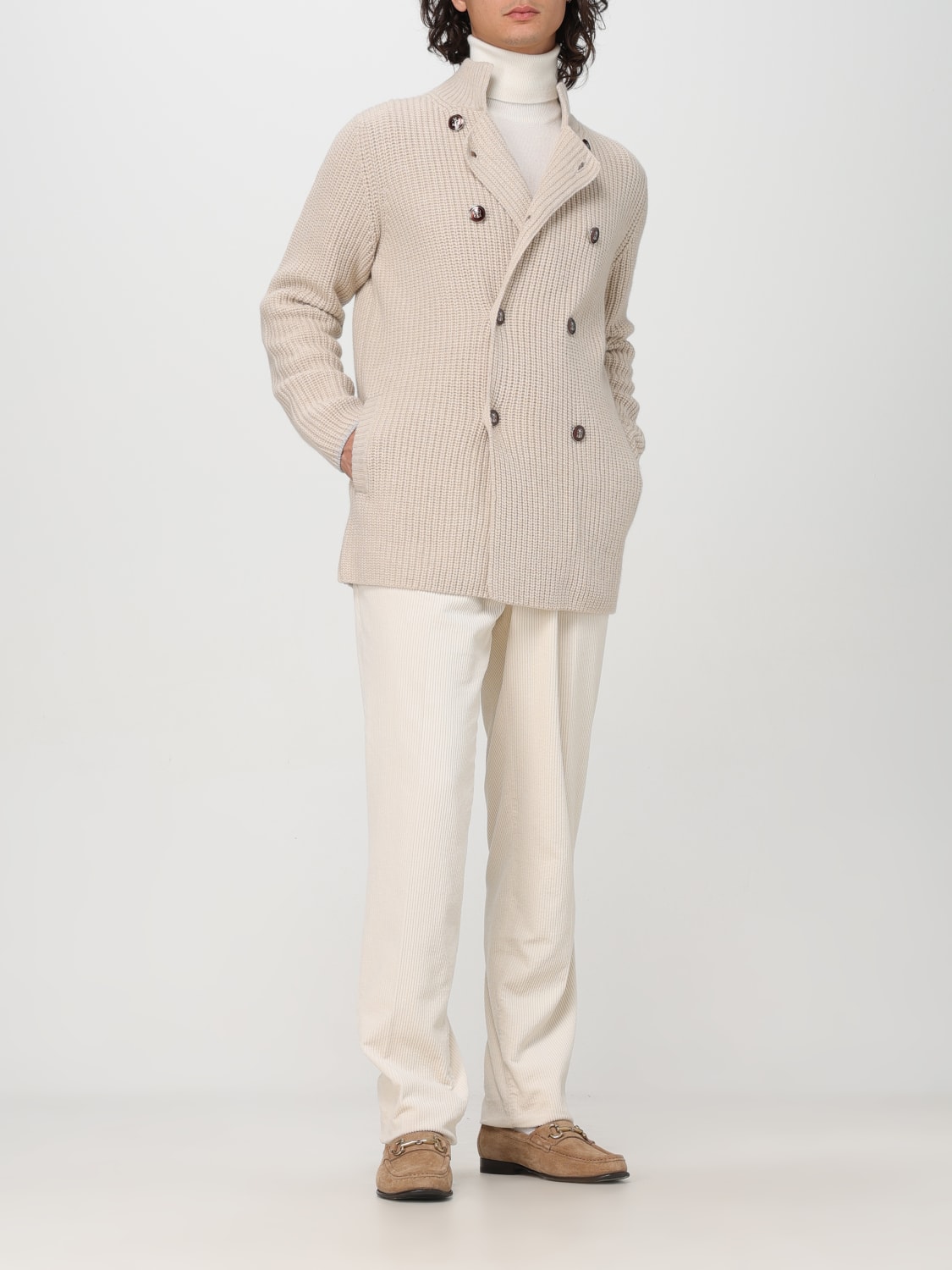 BRUNELLO CUCINELLI ベージュロングカーディガン 2020春】ベージュでアプデ♡ロングカーディガンでデイリーstyle