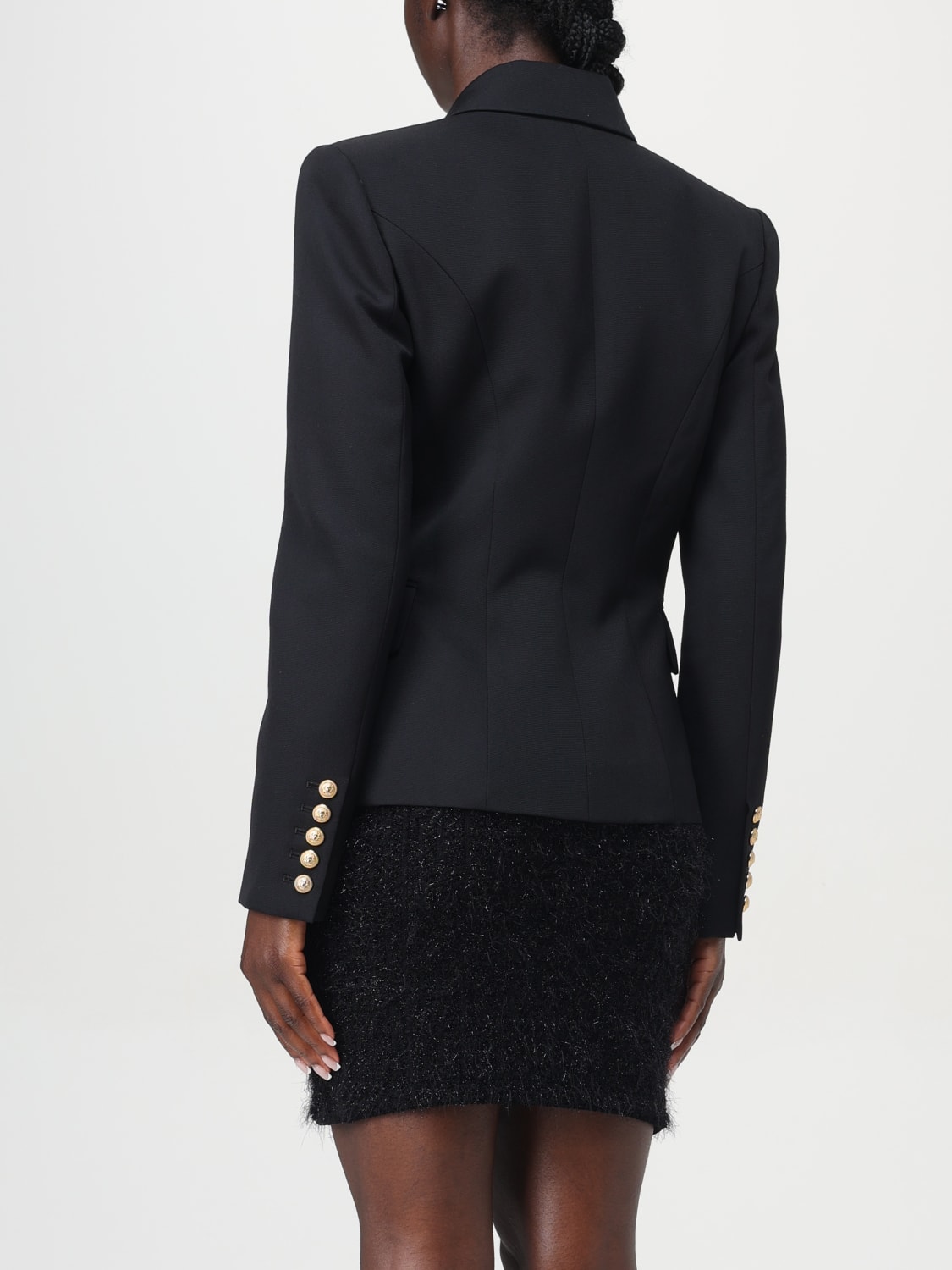 BALMAIN BLAZER: Jacket woman Balmain, Black - Img 3