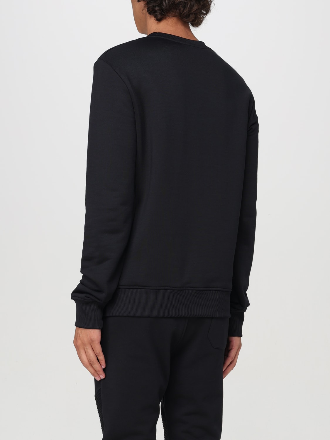 BALMAIN SWEATSHIRT: Sweatshirt men Balmain, Black - Img 3