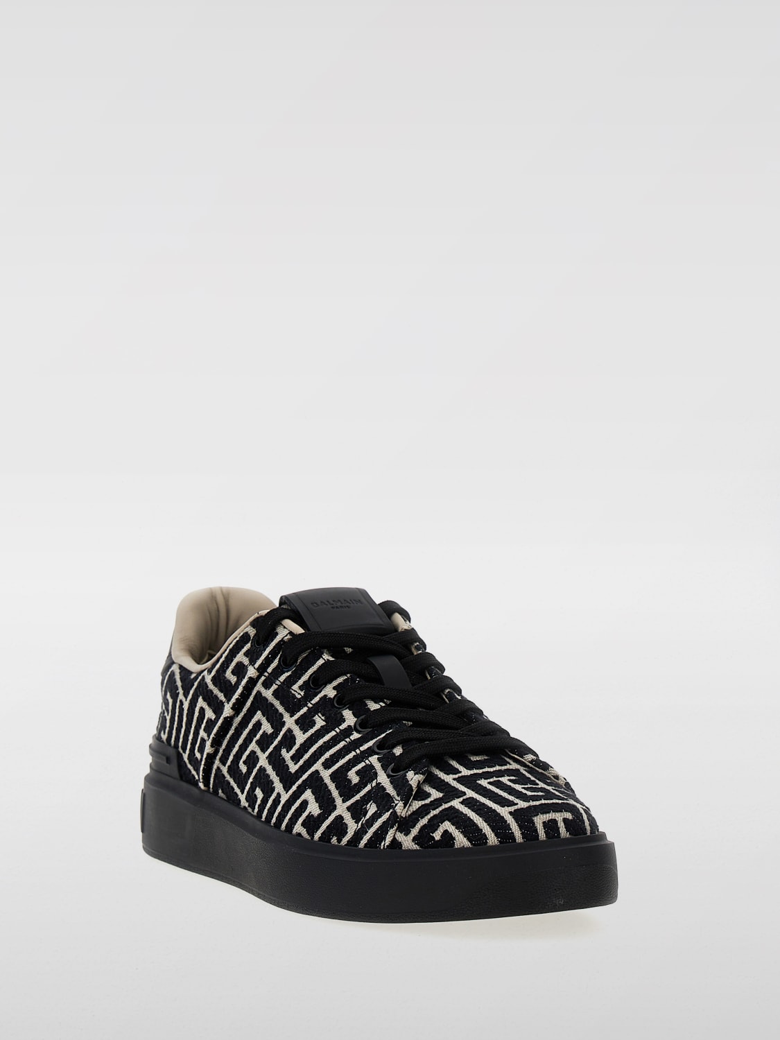 BALMAIN SNEAKERS: Sneakers men Balmain, Black - Img 2