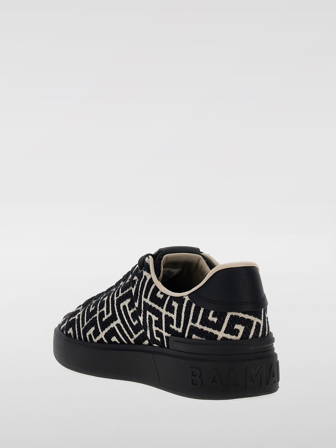 BALMAIN SNEAKERS: Sneakers men Balmain, Black - Img 3