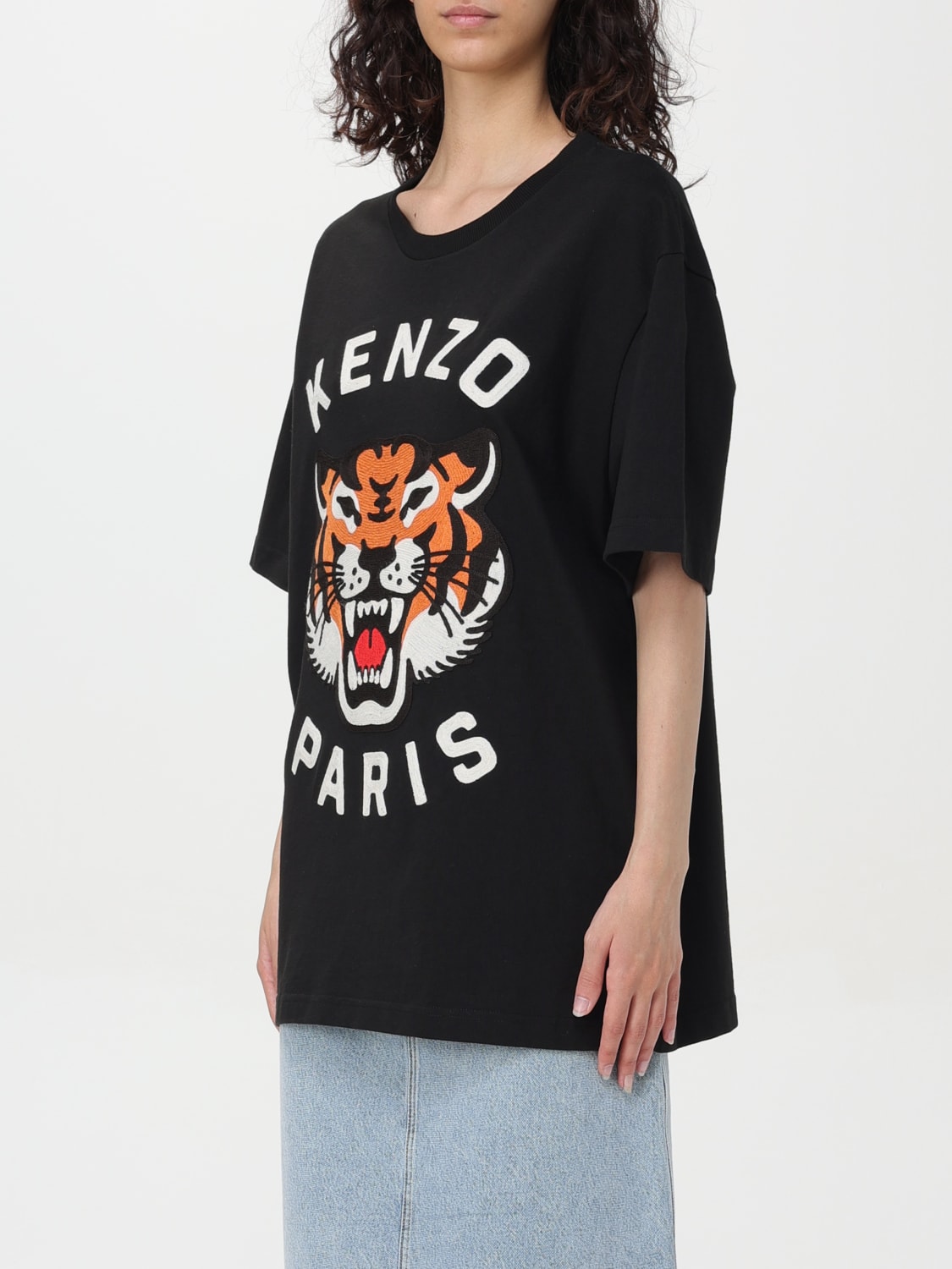 KENZO T-SHIRT: T-shirt woman Kenzo, Black - Img 3