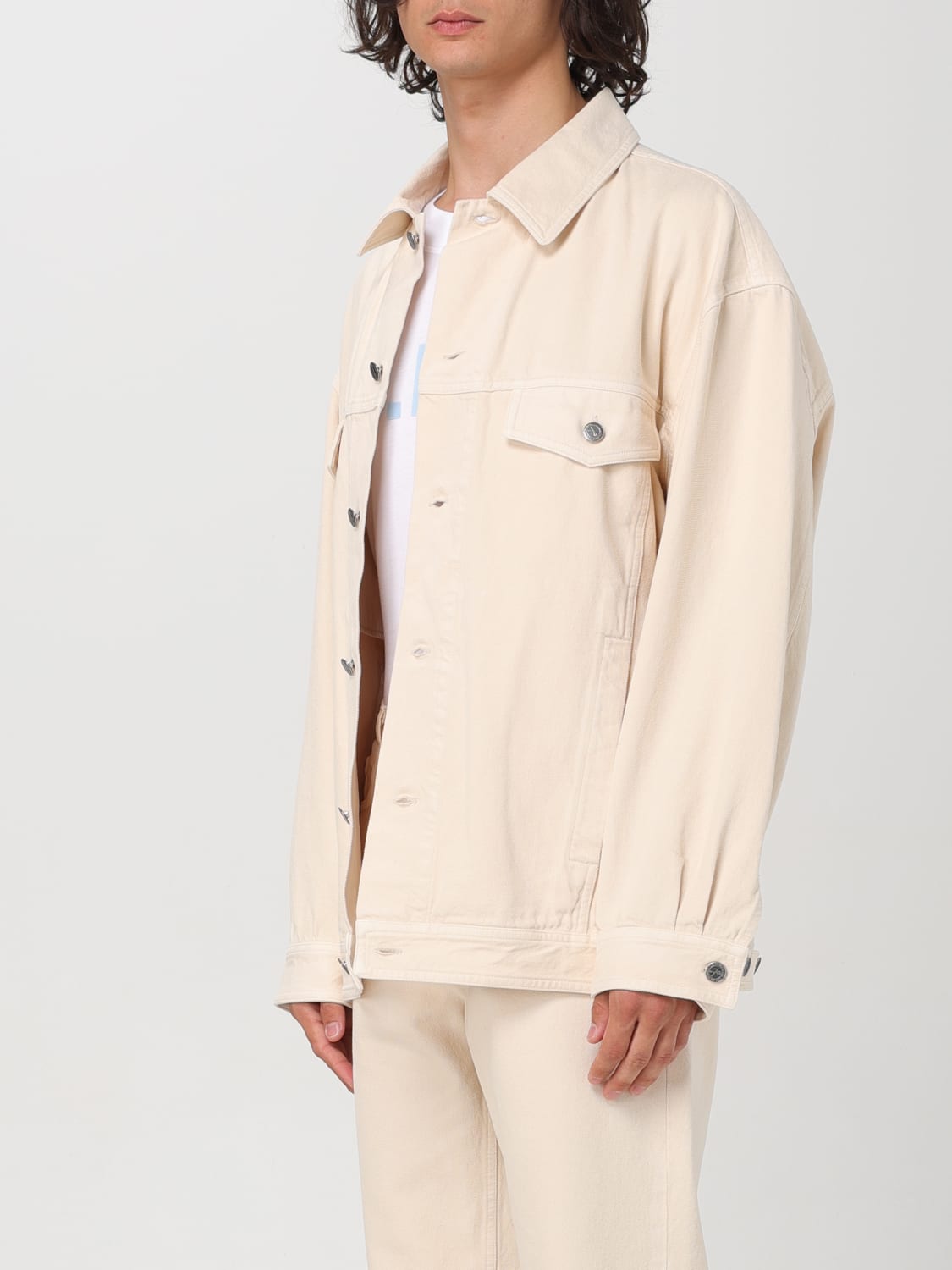 A.P.C. CHAQUETA: Abrigo hombre A.P.C., Beige - Img 4