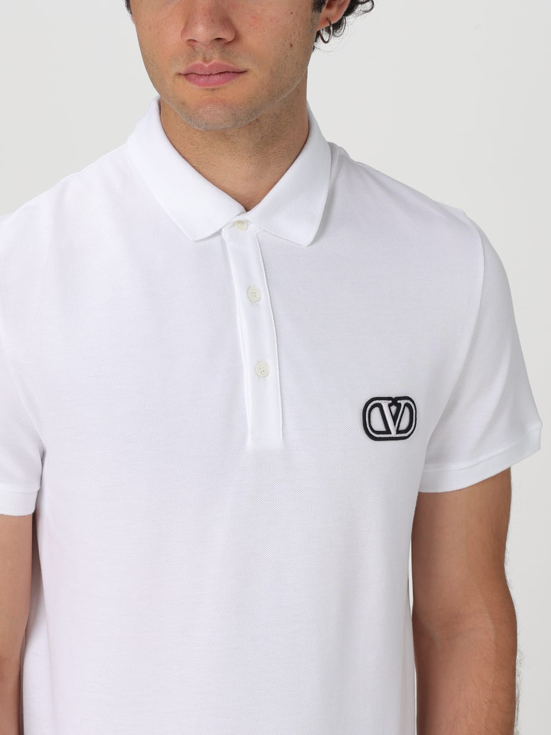 VALENTINO POLO SHIRT: T-shirt men Valentino, White - Img 5