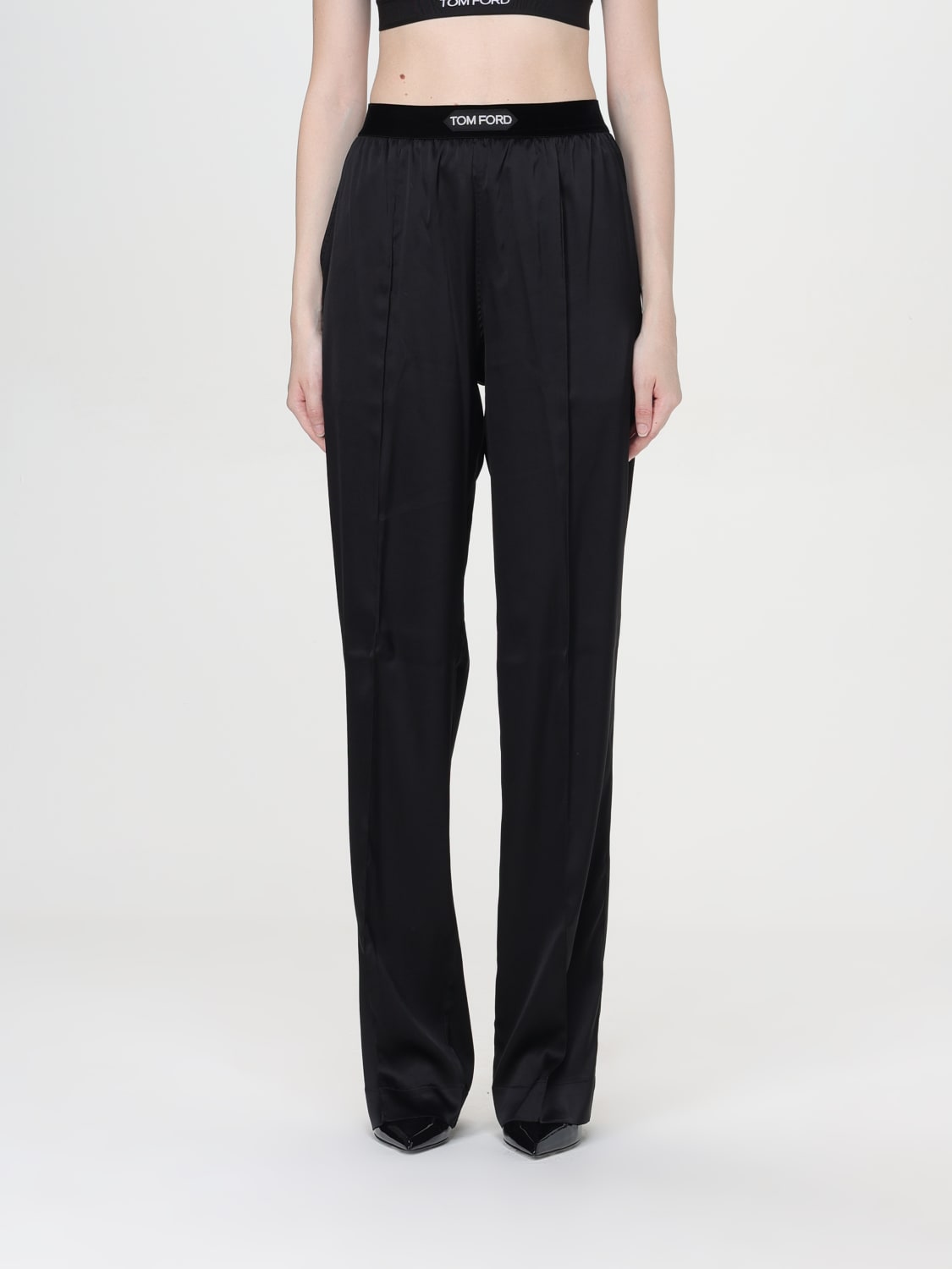 Giglio Pantalone in misto seta Tom Ford