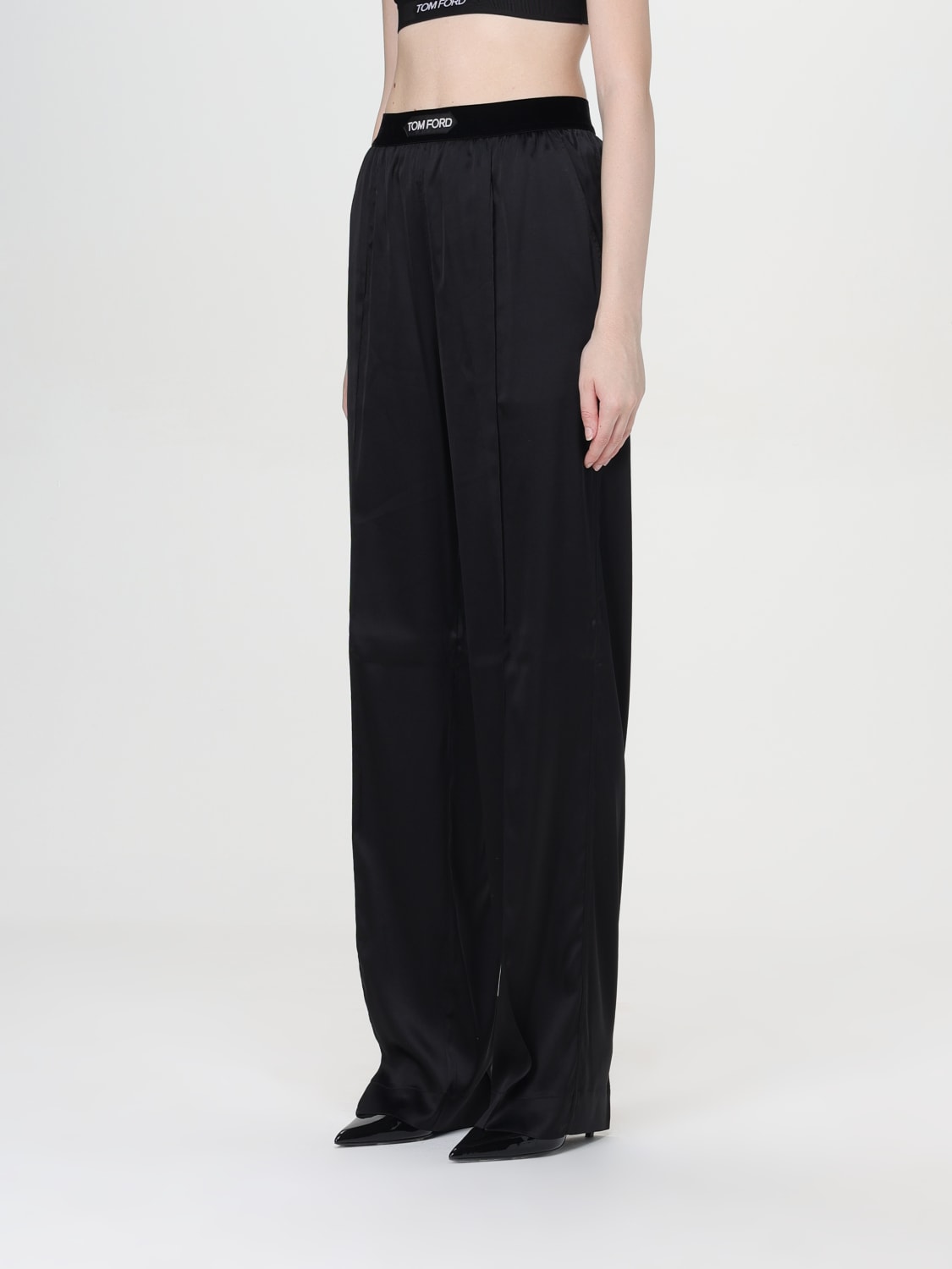 Tom Ford Outlet: Trousers woman - Black | Tom Ford trousers