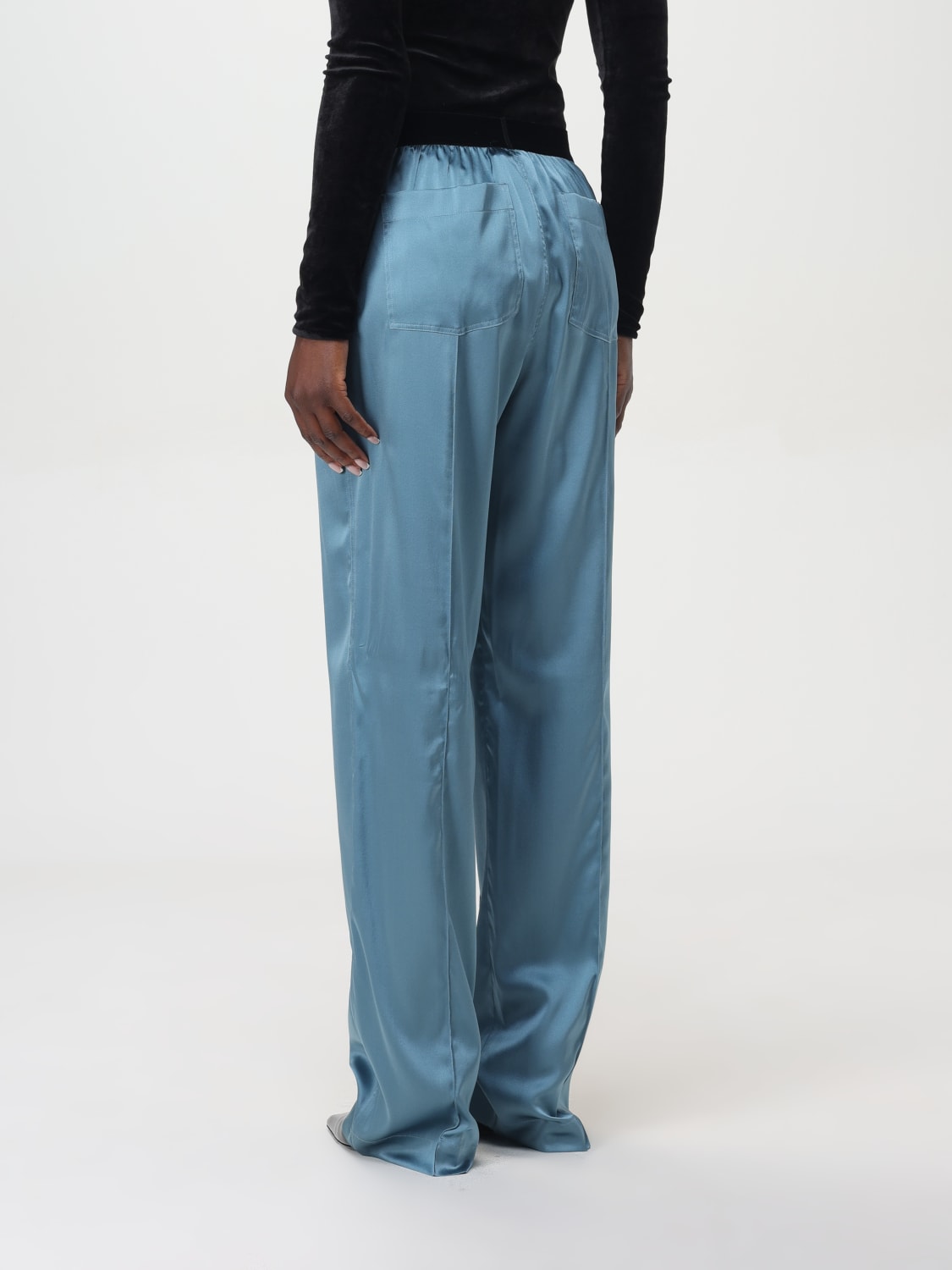 TOM FORD PANTS: Pants woman Tom Ford, Blue - Img 2