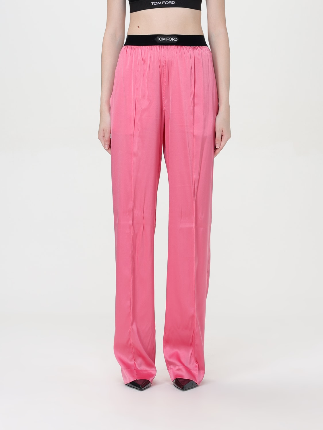 TOM FORD PANTALONES: Pantalón mujer Tom Ford, Rosa - Img 1