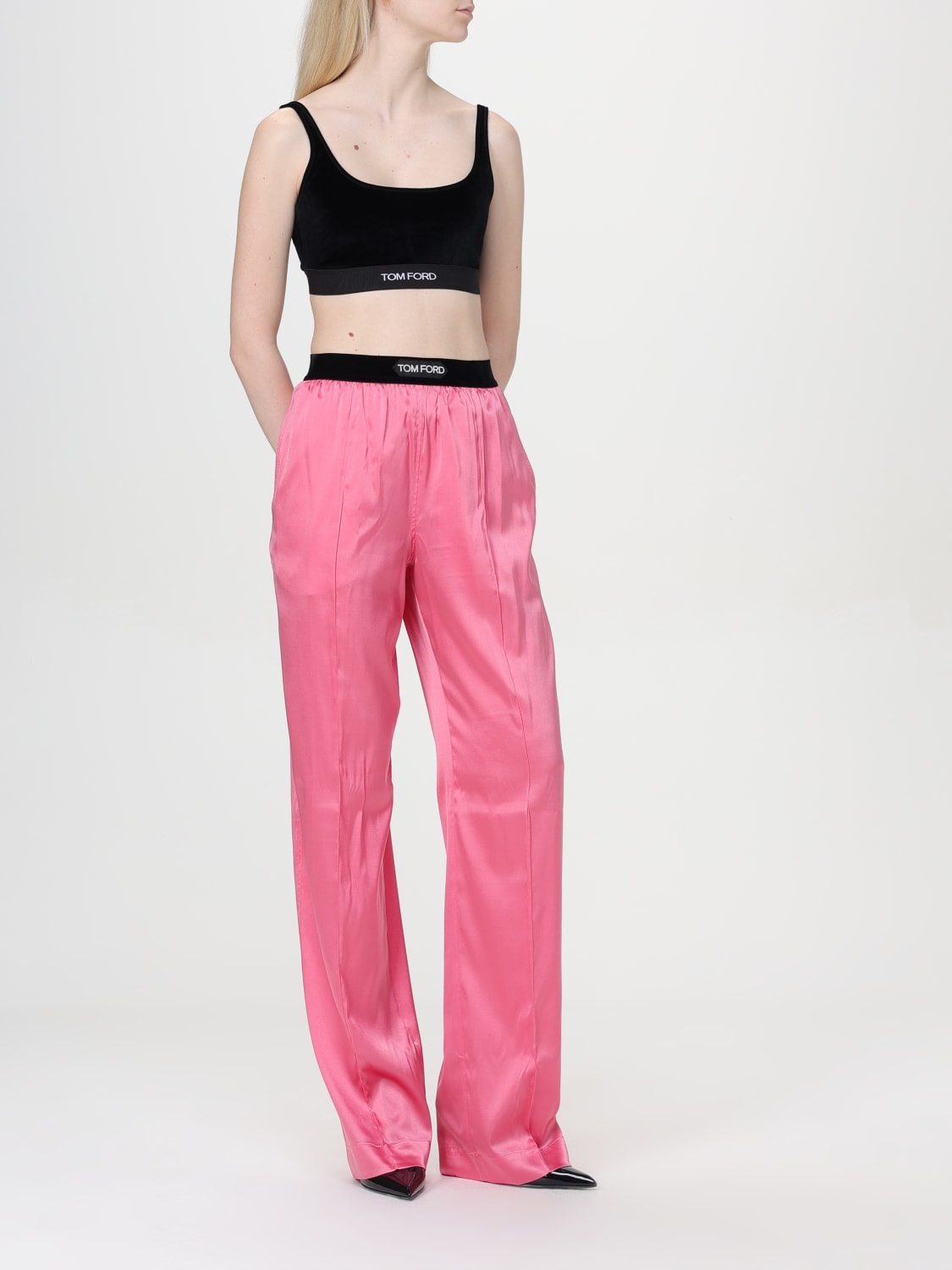 TOM FORD PANTALONES: Pantalón mujer Tom Ford, Rosa - Img 2
