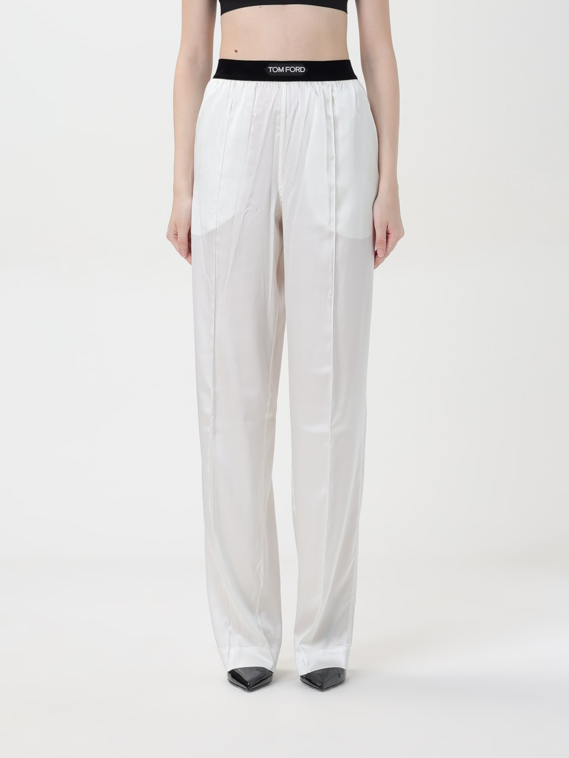Giglio Pantalone in misto seta Tom Ford