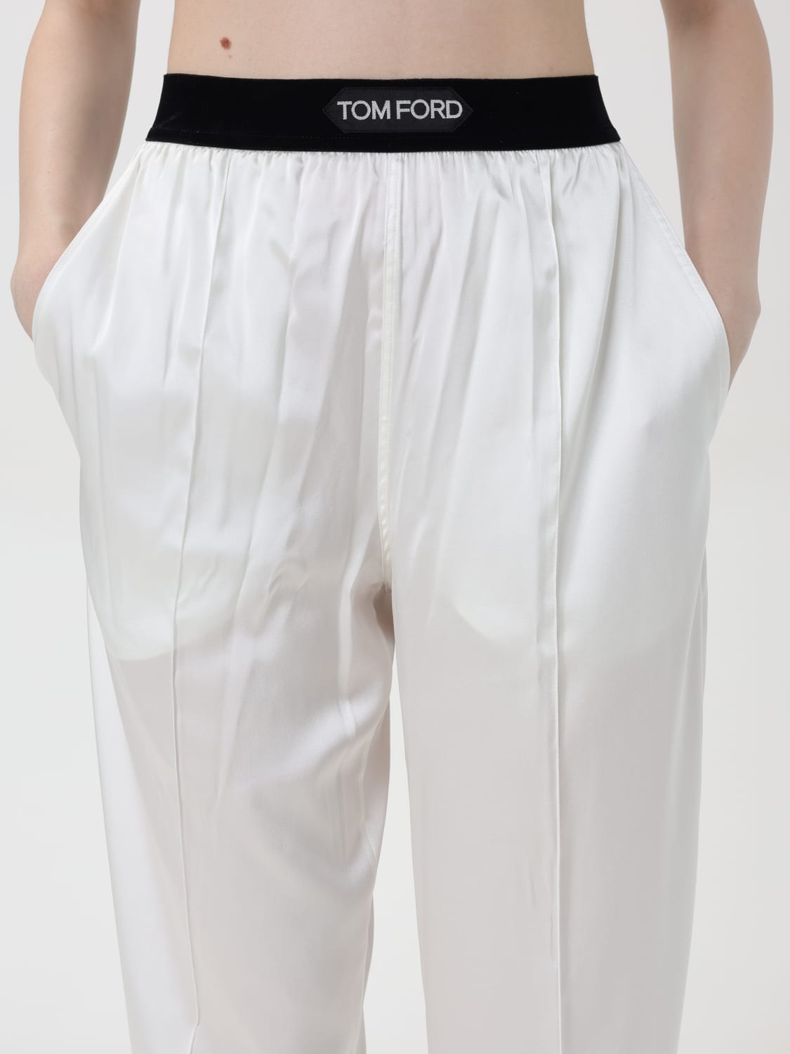 パンツ TOM FORD Woman Pants Beige PAW397FAX881 AW013 Tom Ford Outlet: Pants woman - Beige | Tom Ford pants