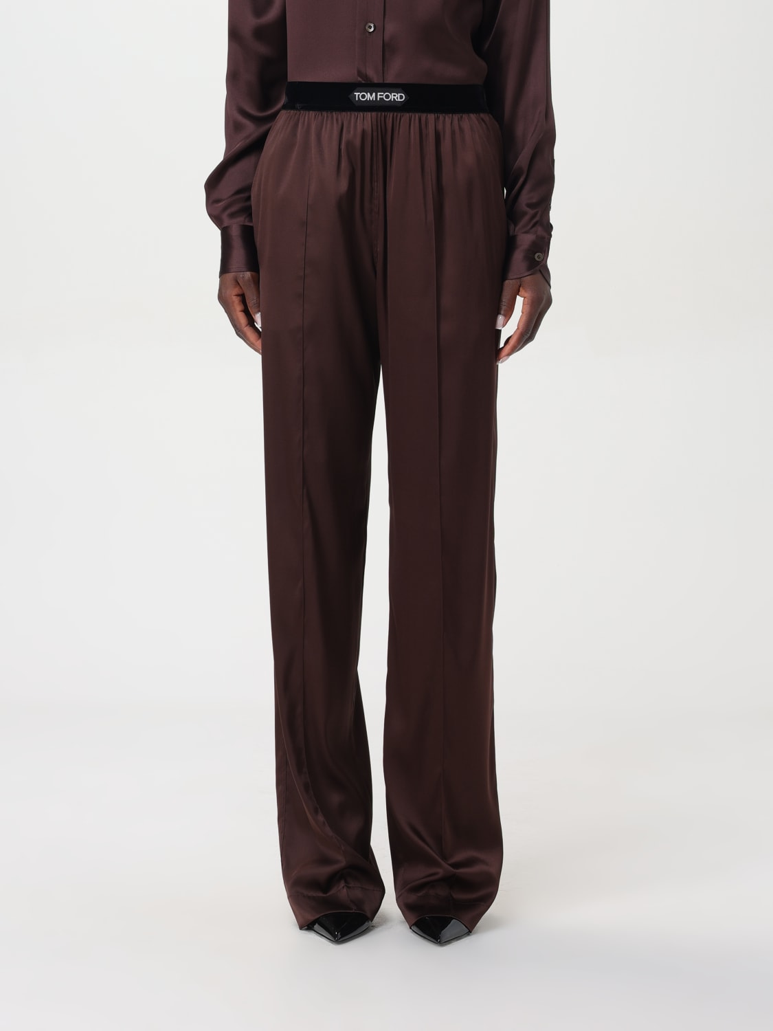 Giglio Pantalone in misto seta Tom Ford