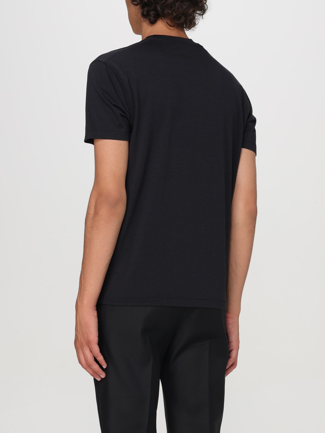 Tシャツ・カットソー TOM FORD TSHIRT (JCS004JMT002S23) Melange T-shirt TOM FORD JCS004JMT002S23 FG461 - Gianni