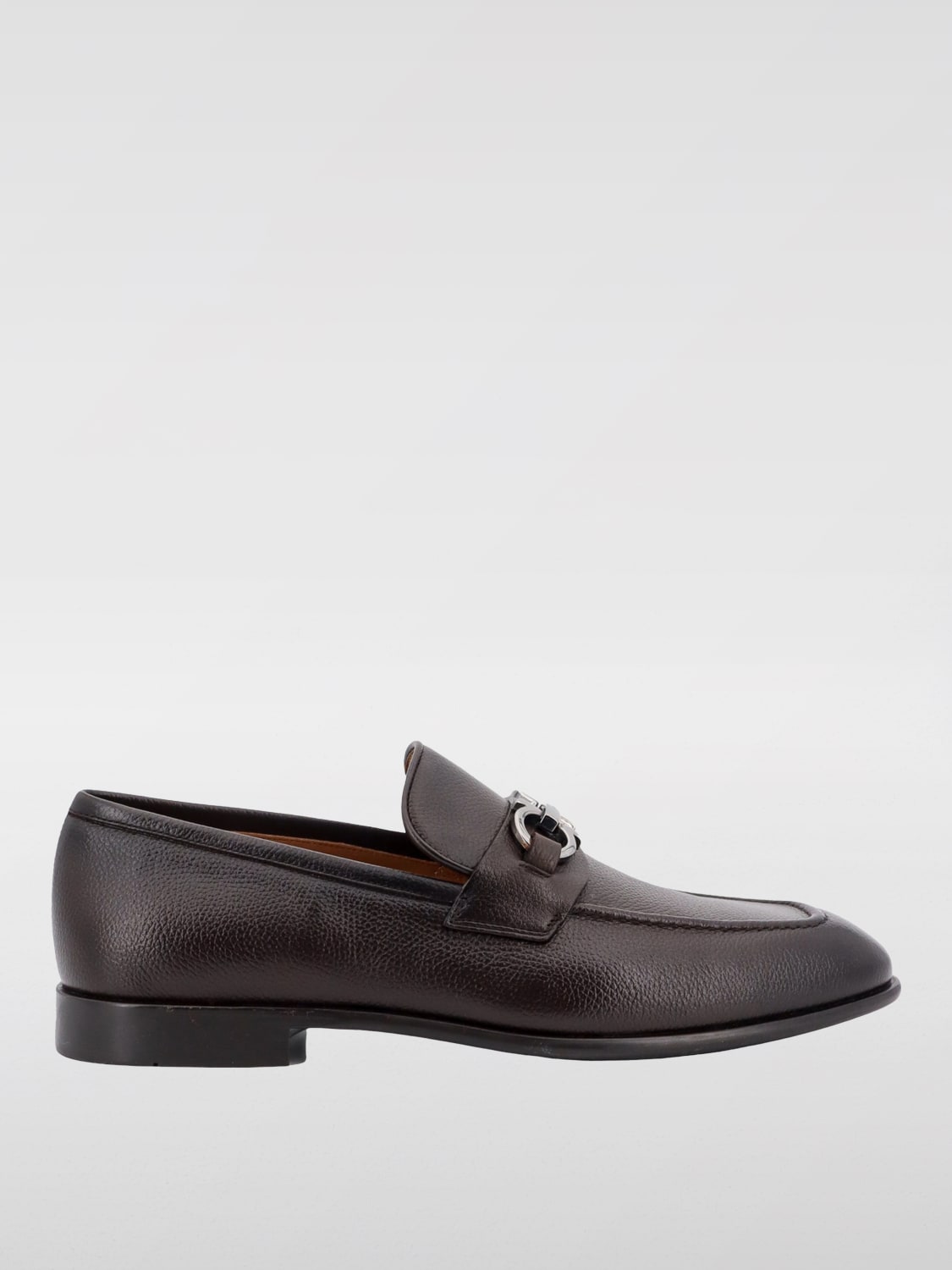 FERRAGAMO LOAFERS: Loafers men Ferragamo, Brown - Img 1