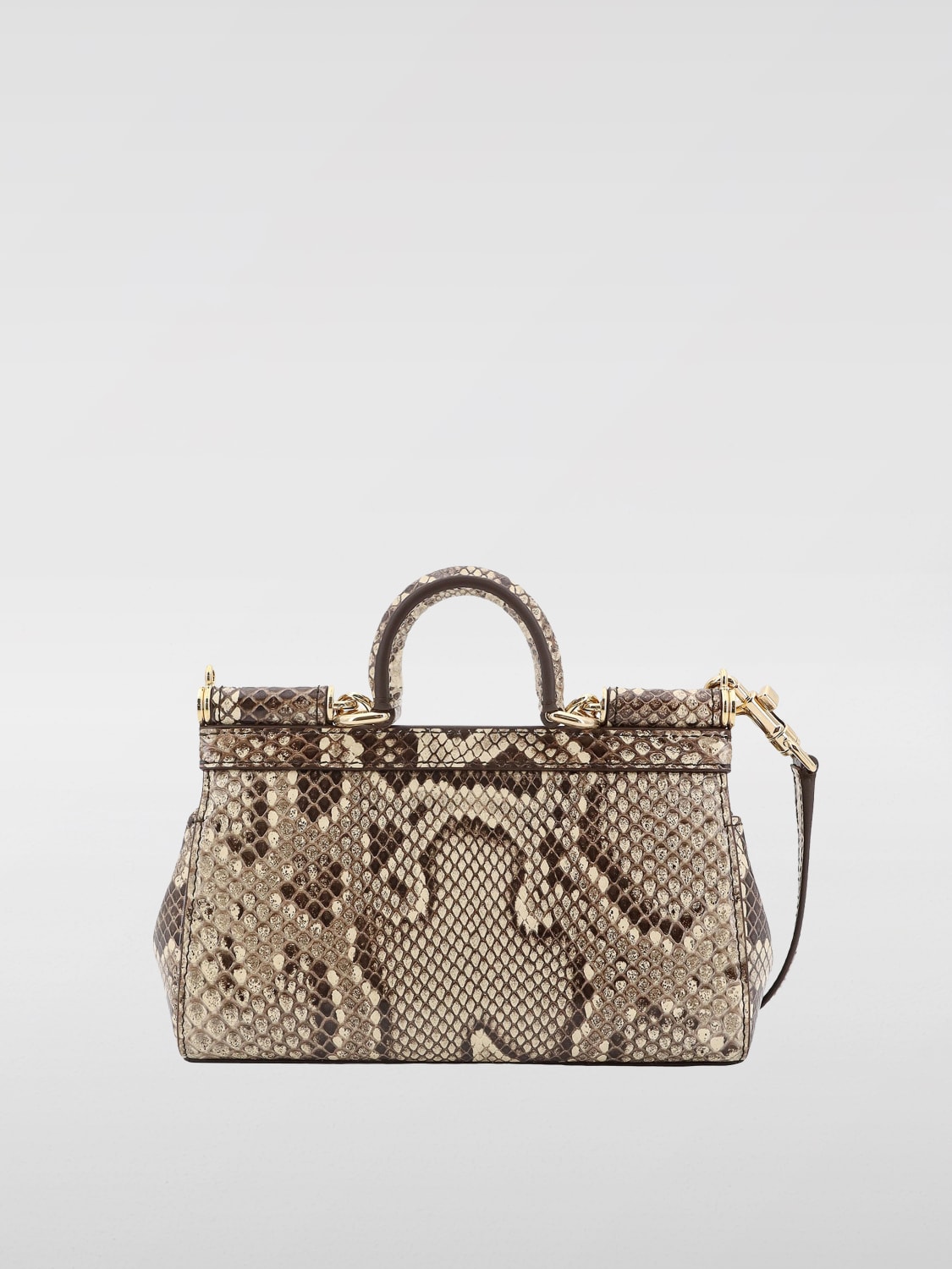 DOLCE & GABBANA MINI BOLSO: Bolso de mano mujer Dolce & Gabbana, Blanco - Img 2