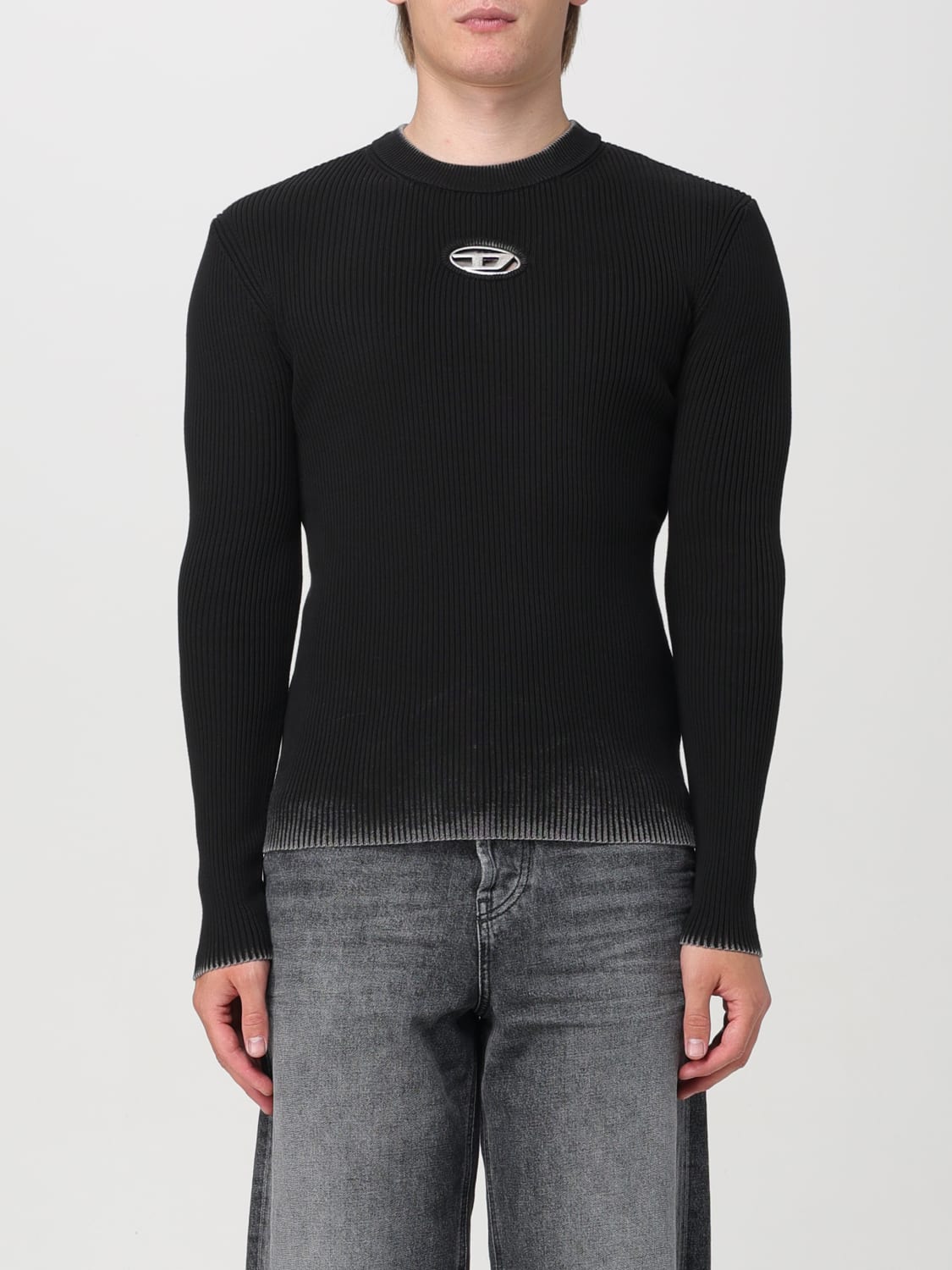 DIESEL SWEATER: Sweater men Diesel, Black - Img 1