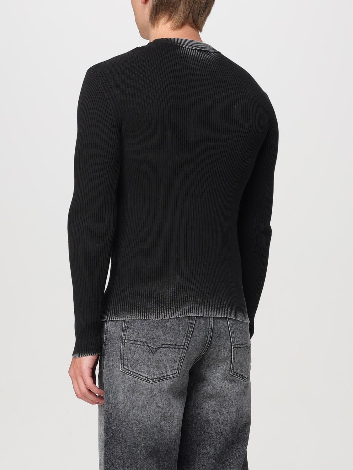 DIESEL SWEATER: Sweater men Diesel, Black - Img 2