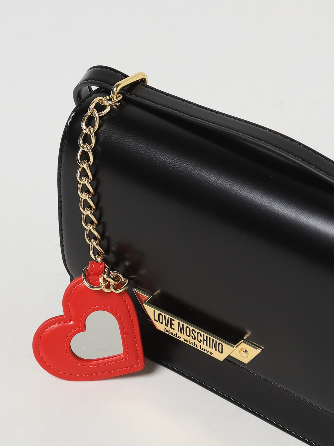 LOVE MOSCHINO MINI BAG: Crossbody bags woman Love Moschino, Black - Img 3