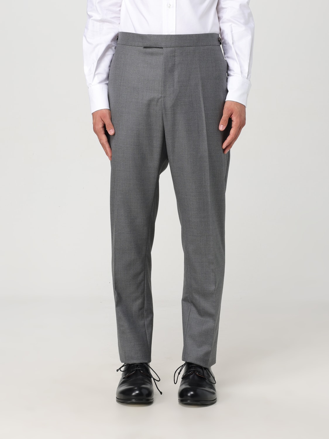 THOM BROWNE PANTS: Pants men Thom Browne, Grey - Img 1