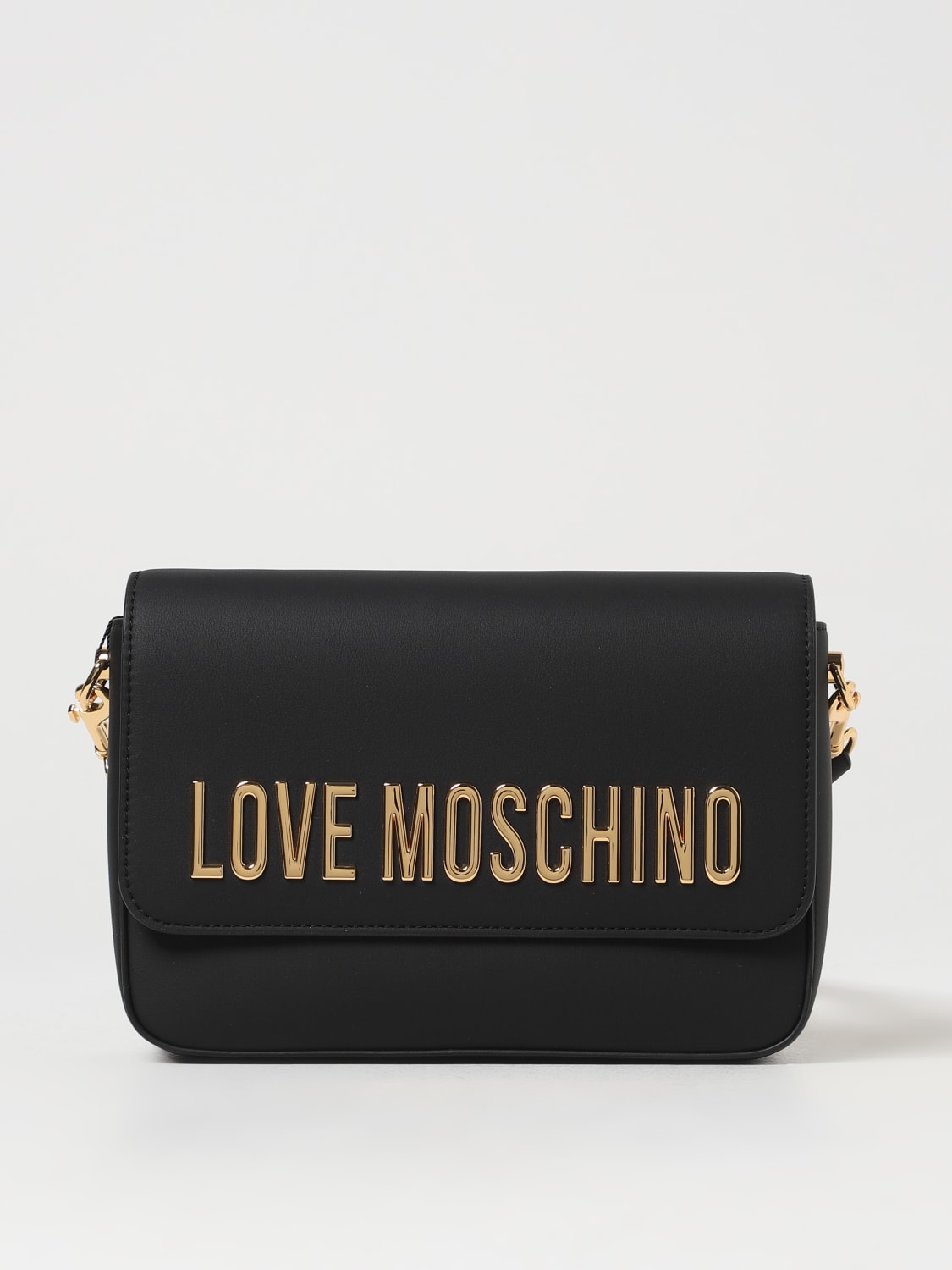 Giglio Borsa Love Moschino in pelle sintetica con logo