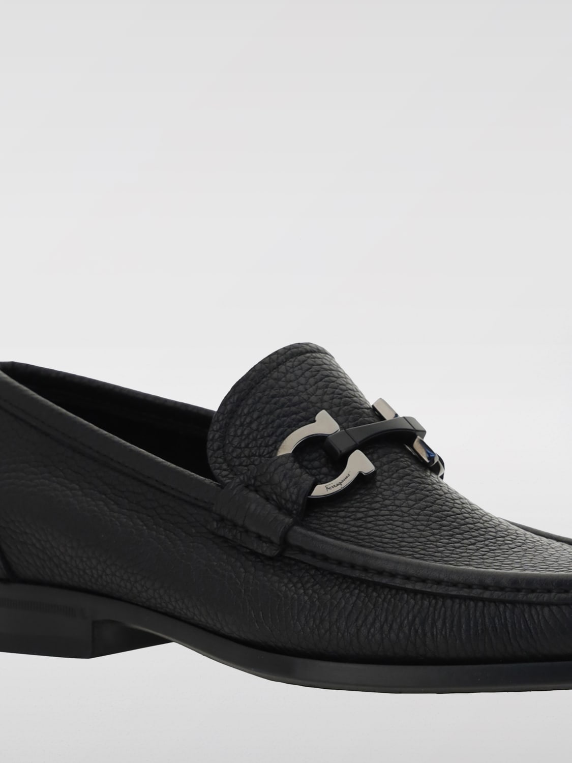 FERRAGAMO LOAFERS: Loafers men Ferragamo, Black - Img 3