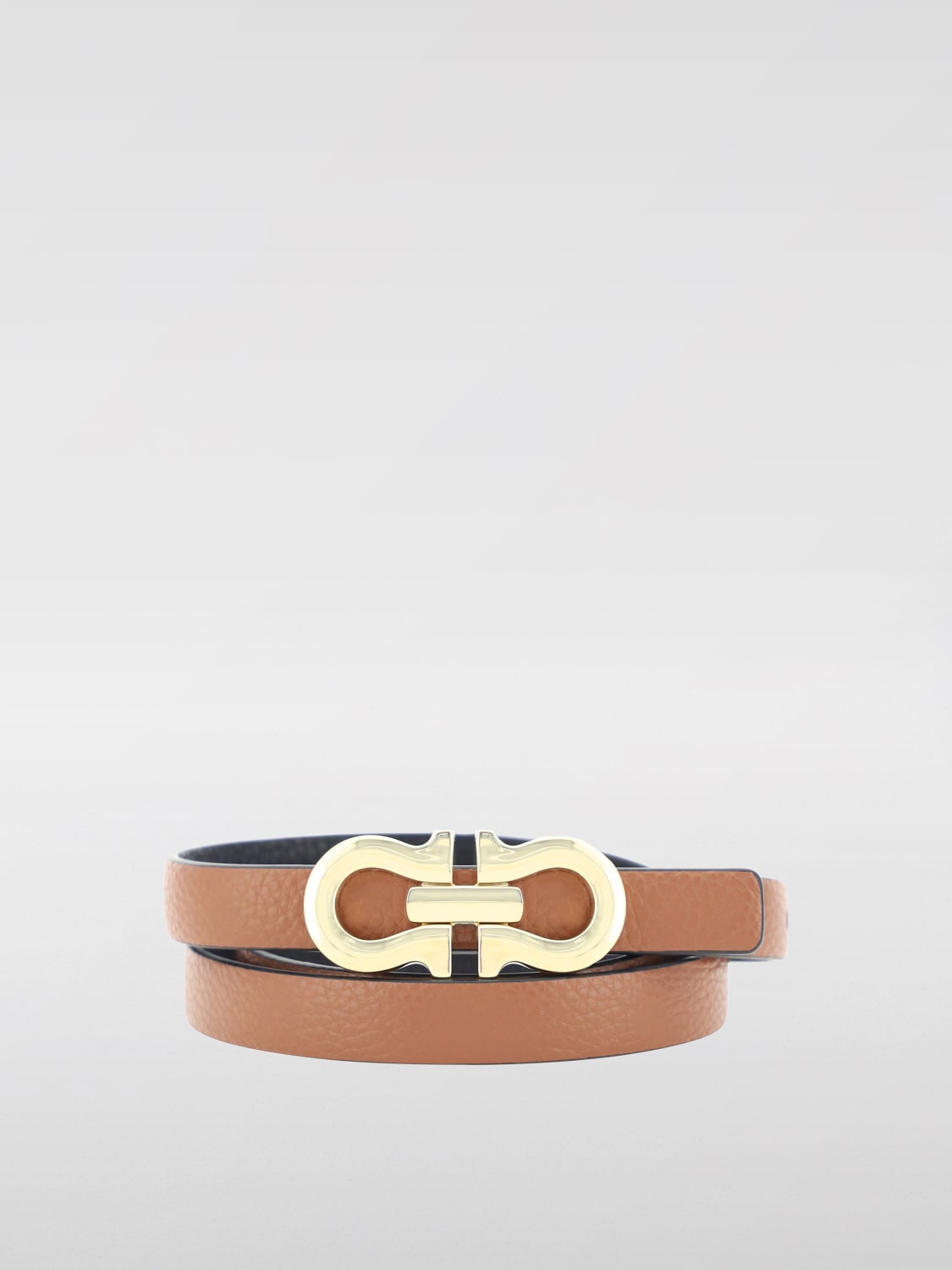 FERRAGAMO Belt woman Brown Ferragamo belt 230330 776828 online at GIGLIO.COM