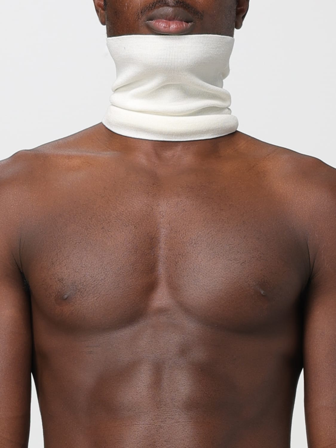 MAISON MARGIELA SCARF: Scarf men Maison Margiela, White - Img 2