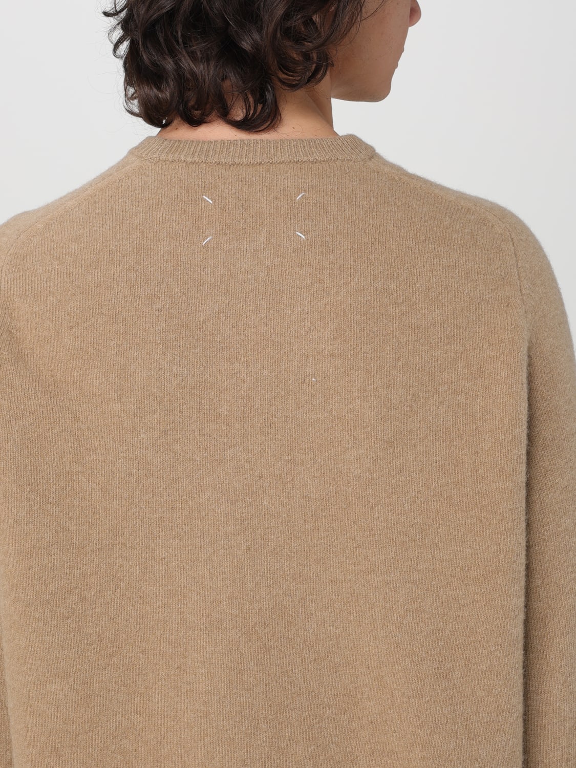 MAISON MARGIELA SWEATER: Sweater men Maison Margiela, Beige - Img 5