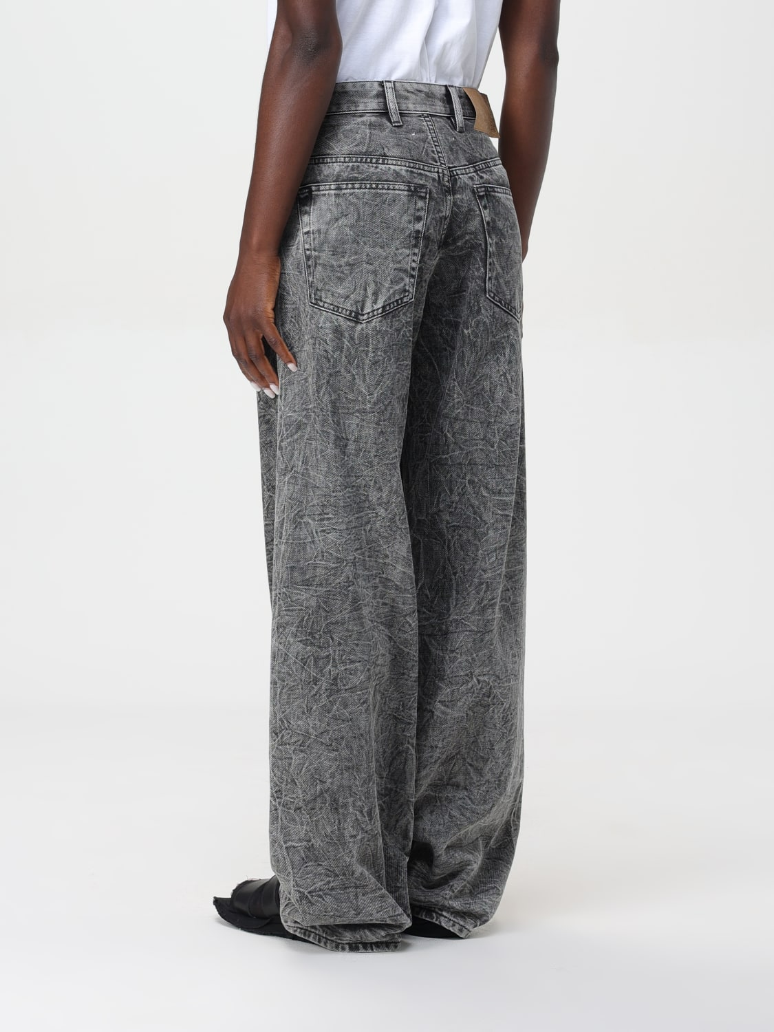 MM6 MAISON MARGIELA JEANS: Jeans woman Mm6 Maison Margiela, Grey - Img 3