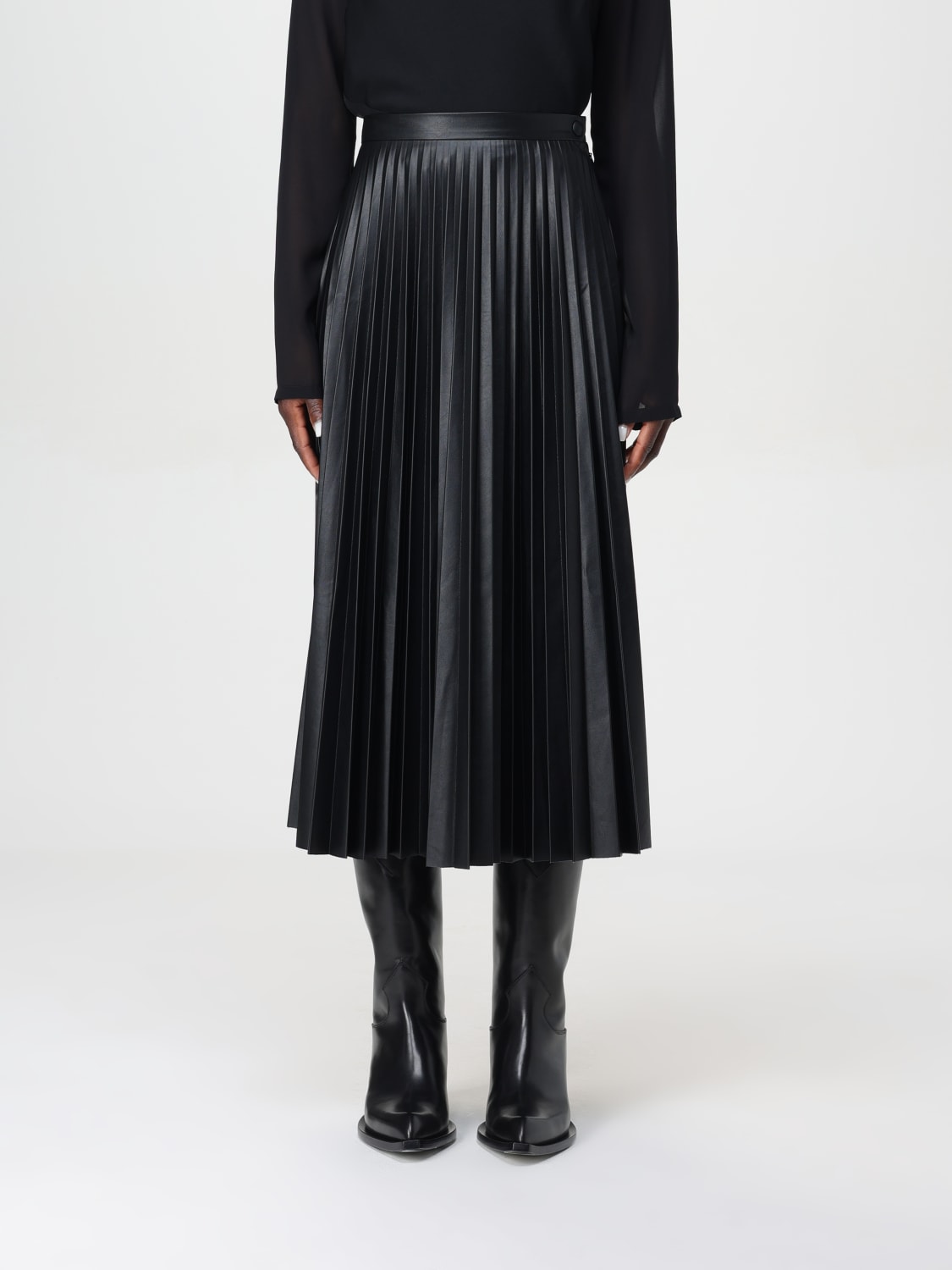 MM6 MAISON MARGIELA SKIRT: Skirt woman Mm6 Maison Margiela, Black - Img 1