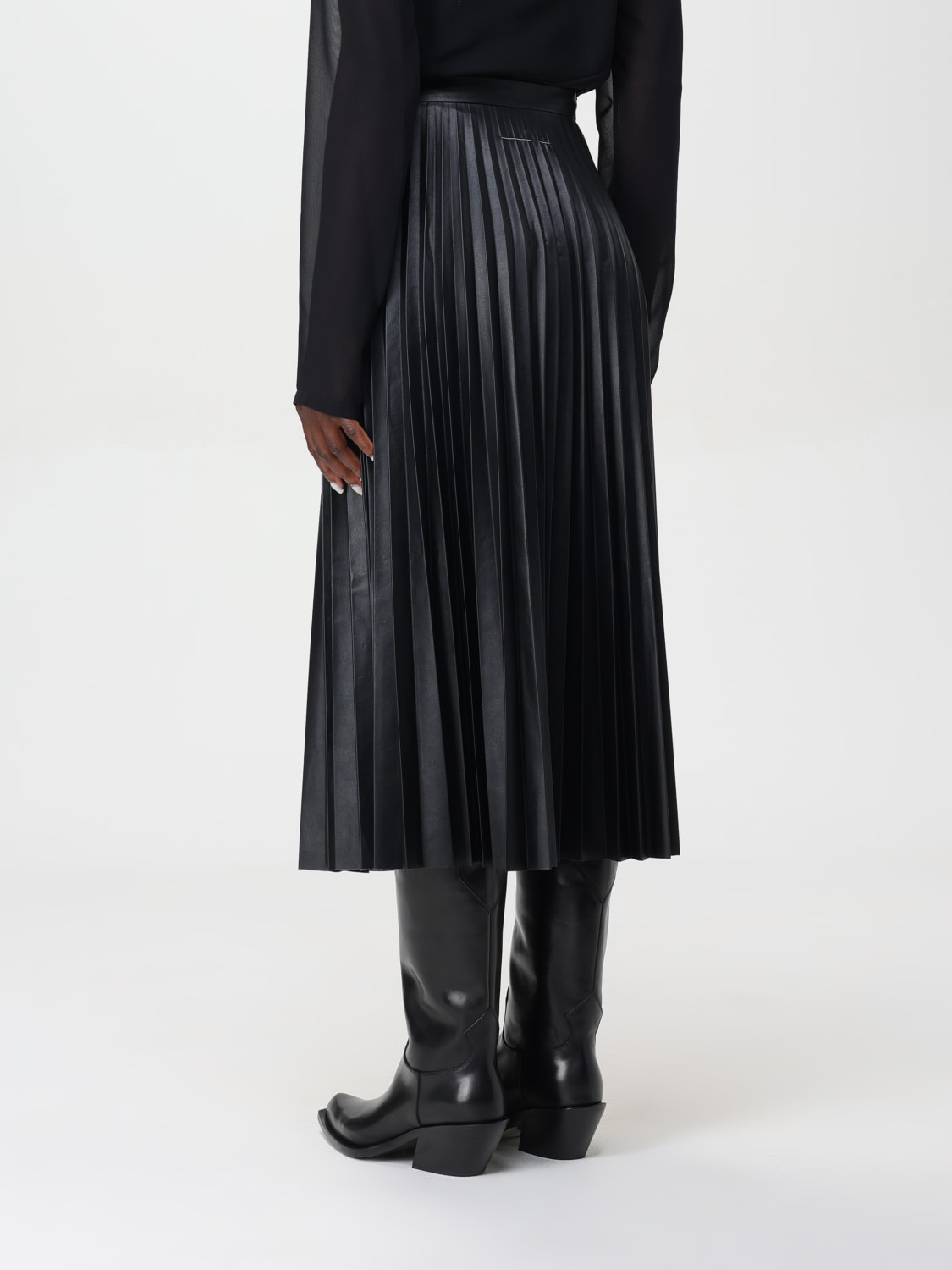 MM6 MAISON MARGIELA SKIRT: Skirt woman Mm6 Maison Margiela, Black - Img 3