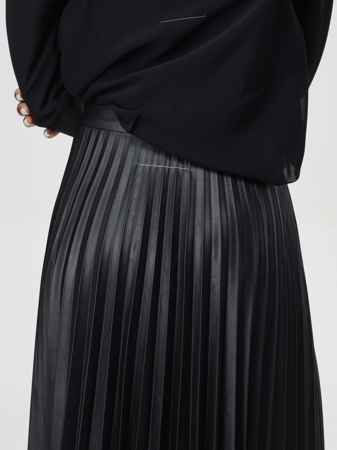 MM6 MAISON MARGIELA SKIRT: Skirt woman Mm6 Maison Margiela, Black - Img 5